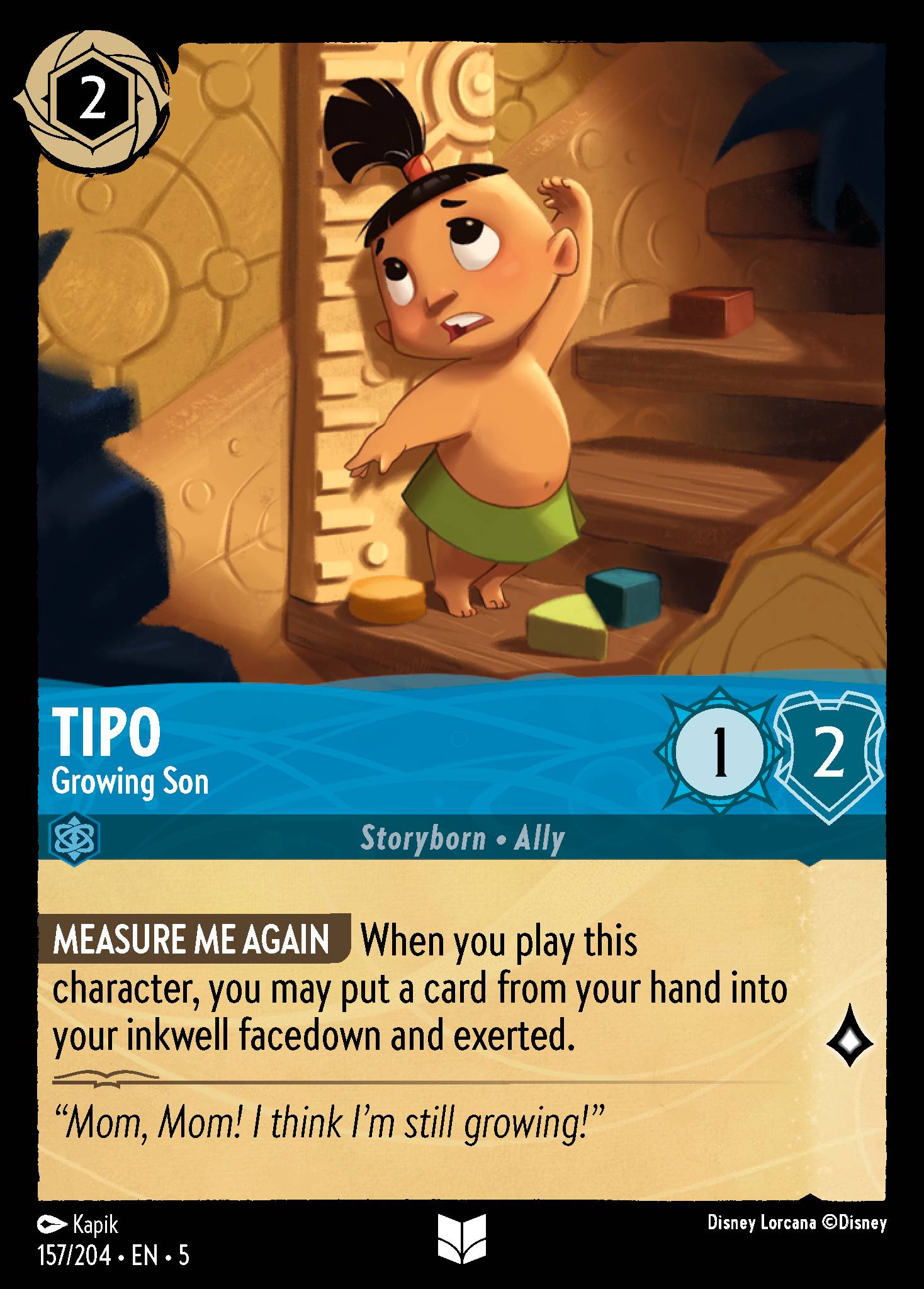 Tipo - Growing Son (English)