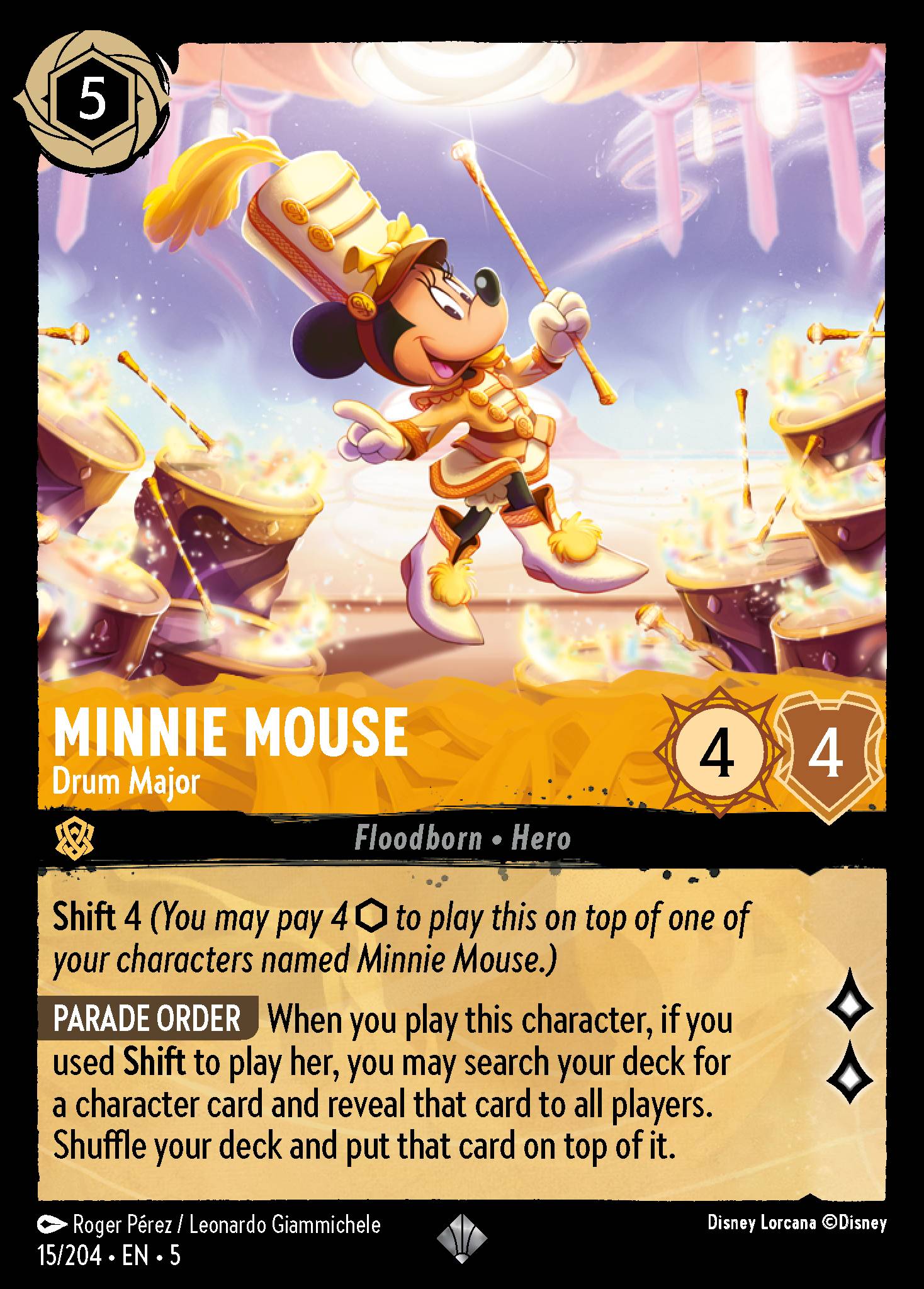 Minnie Mouse - Drum Major (English)