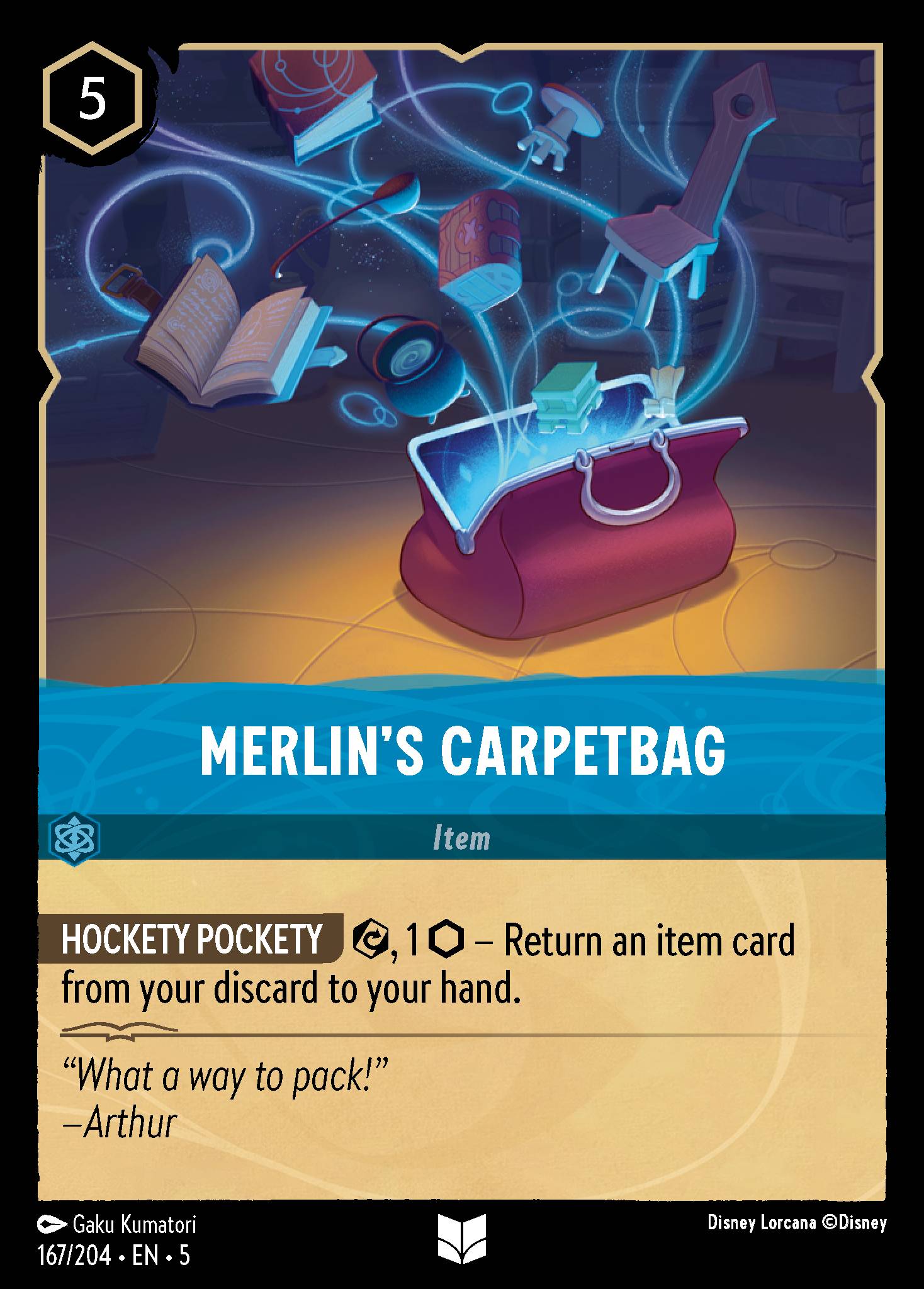 Merlin's Carpetbag (English)