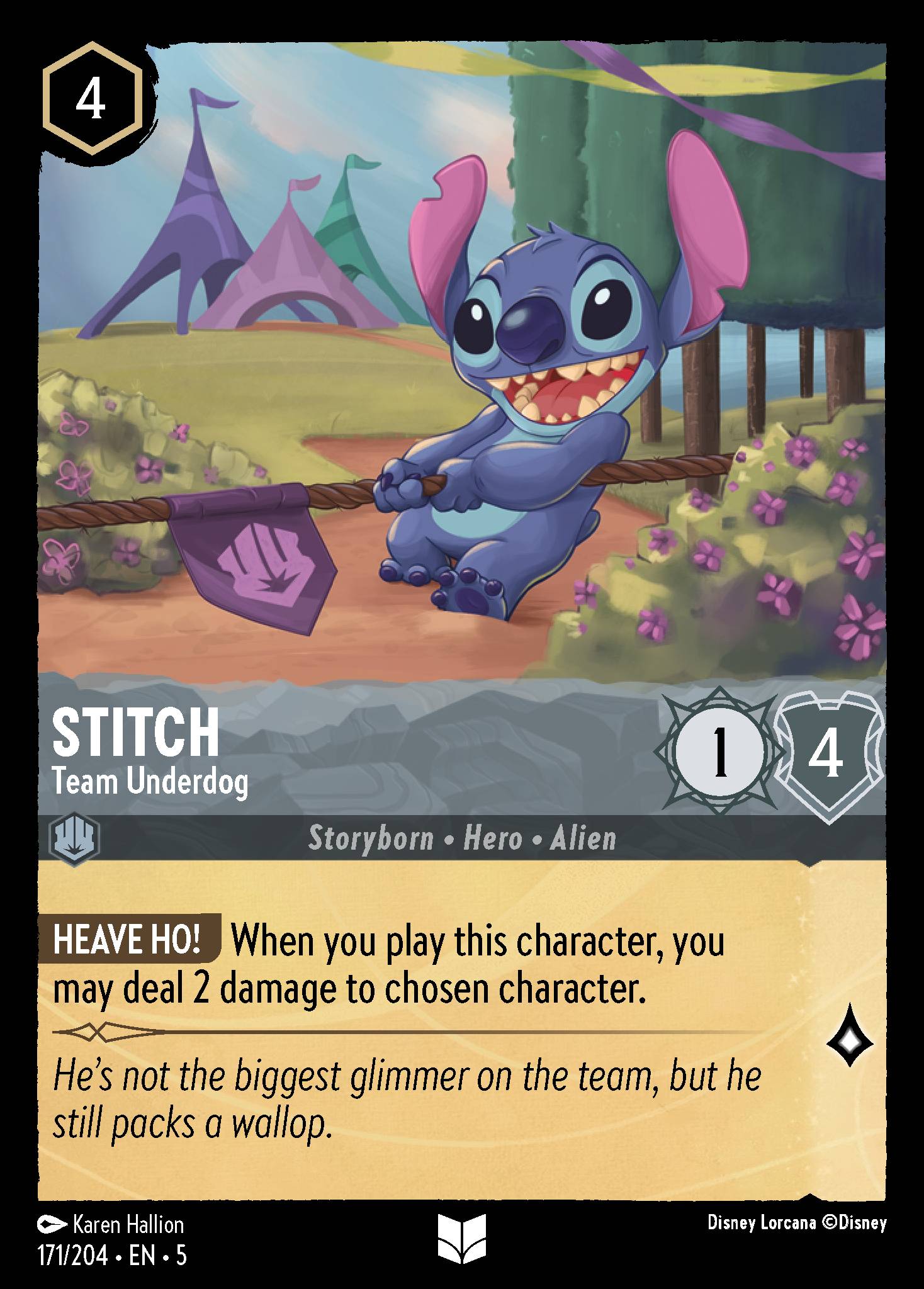 Stitch - Team Underdog (English)