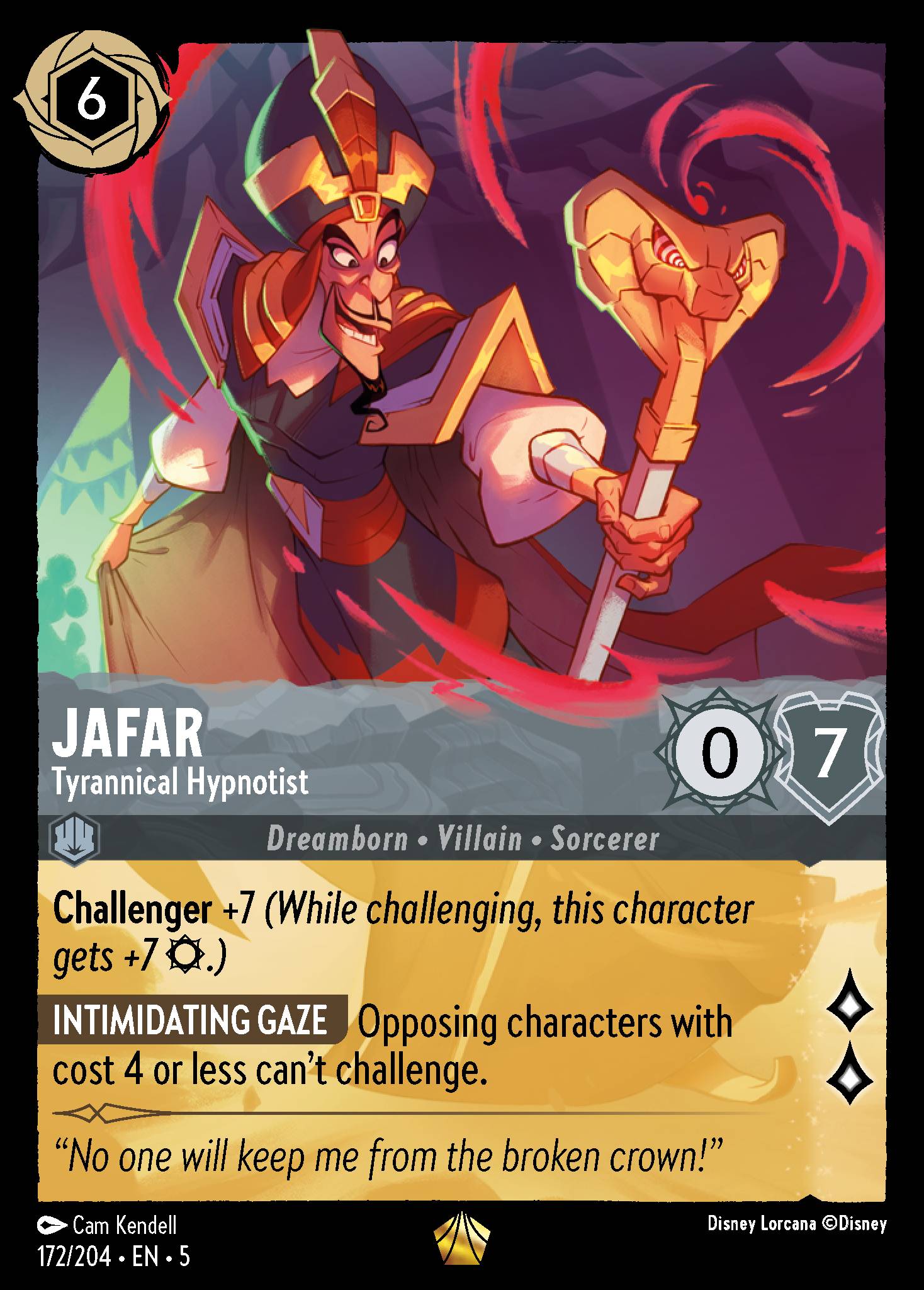 Jafar - Tyrannical Hypnotist (Legendary) (English)