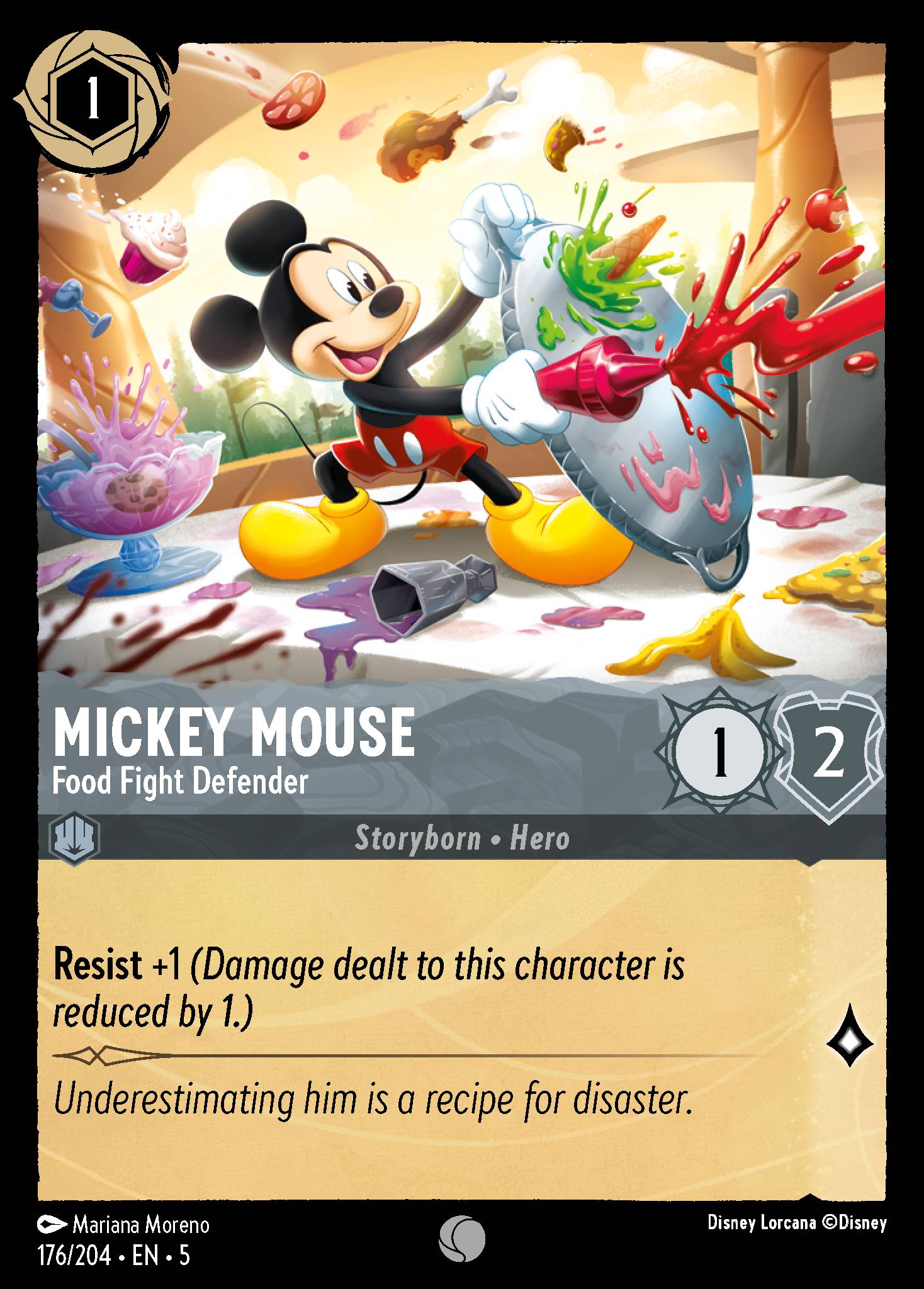 Mickey Mouse - Food Fight Defender (English)