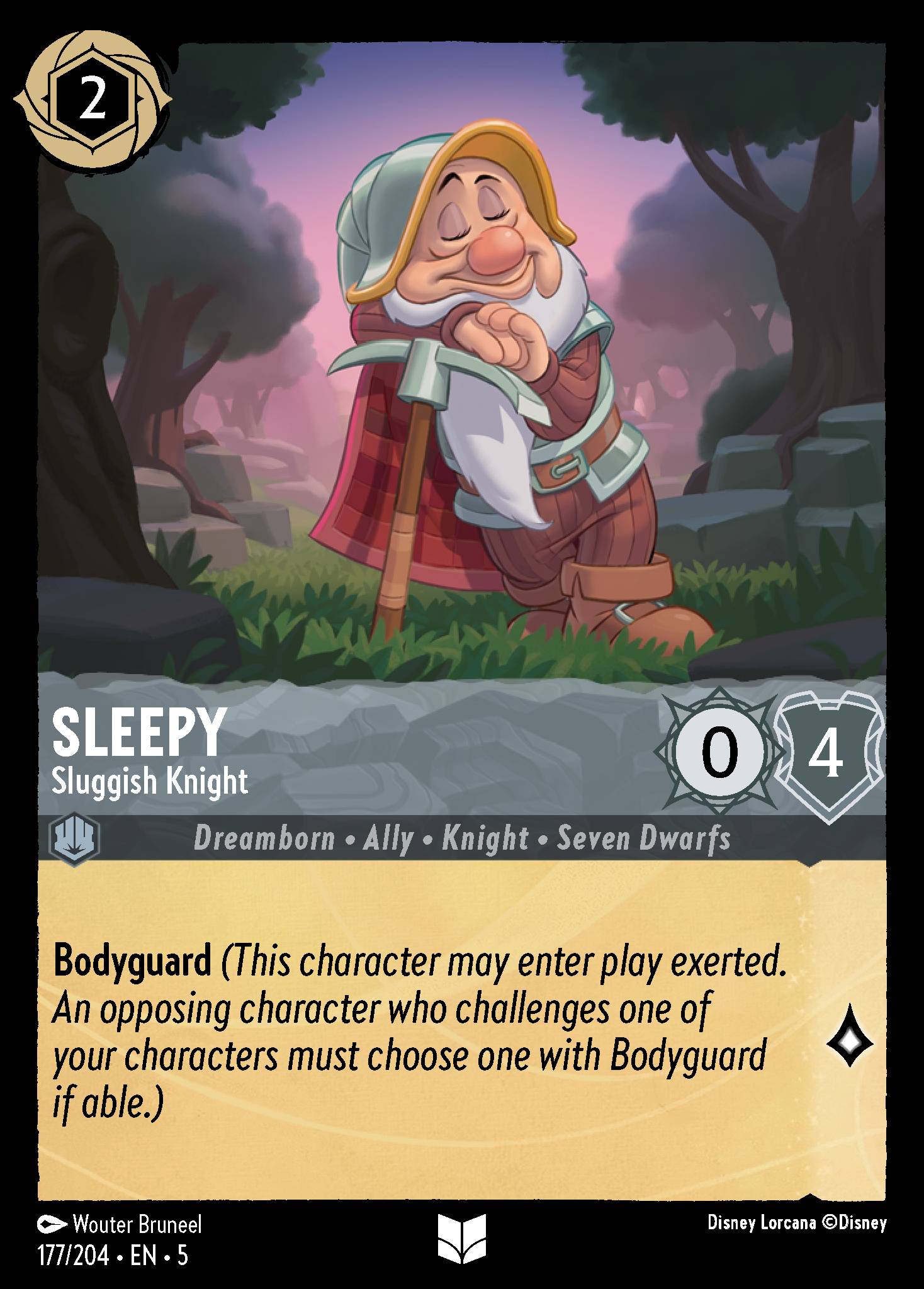 Sleepy - Sluggish Knight (English)