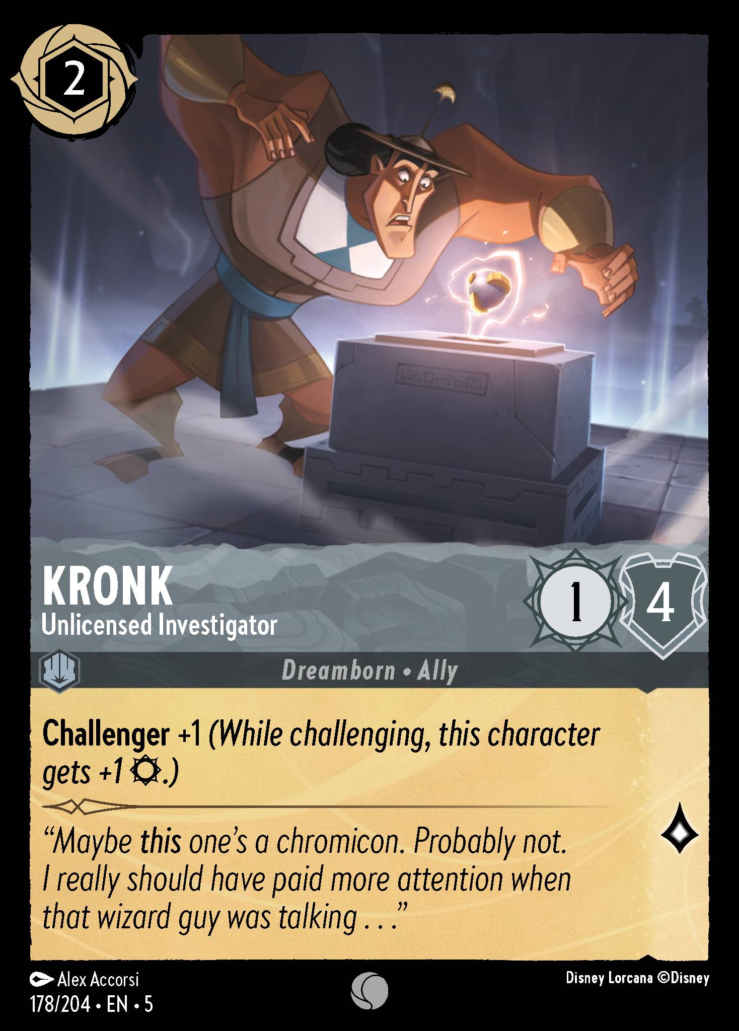 Kronk - Unlicensed Investigator (English)