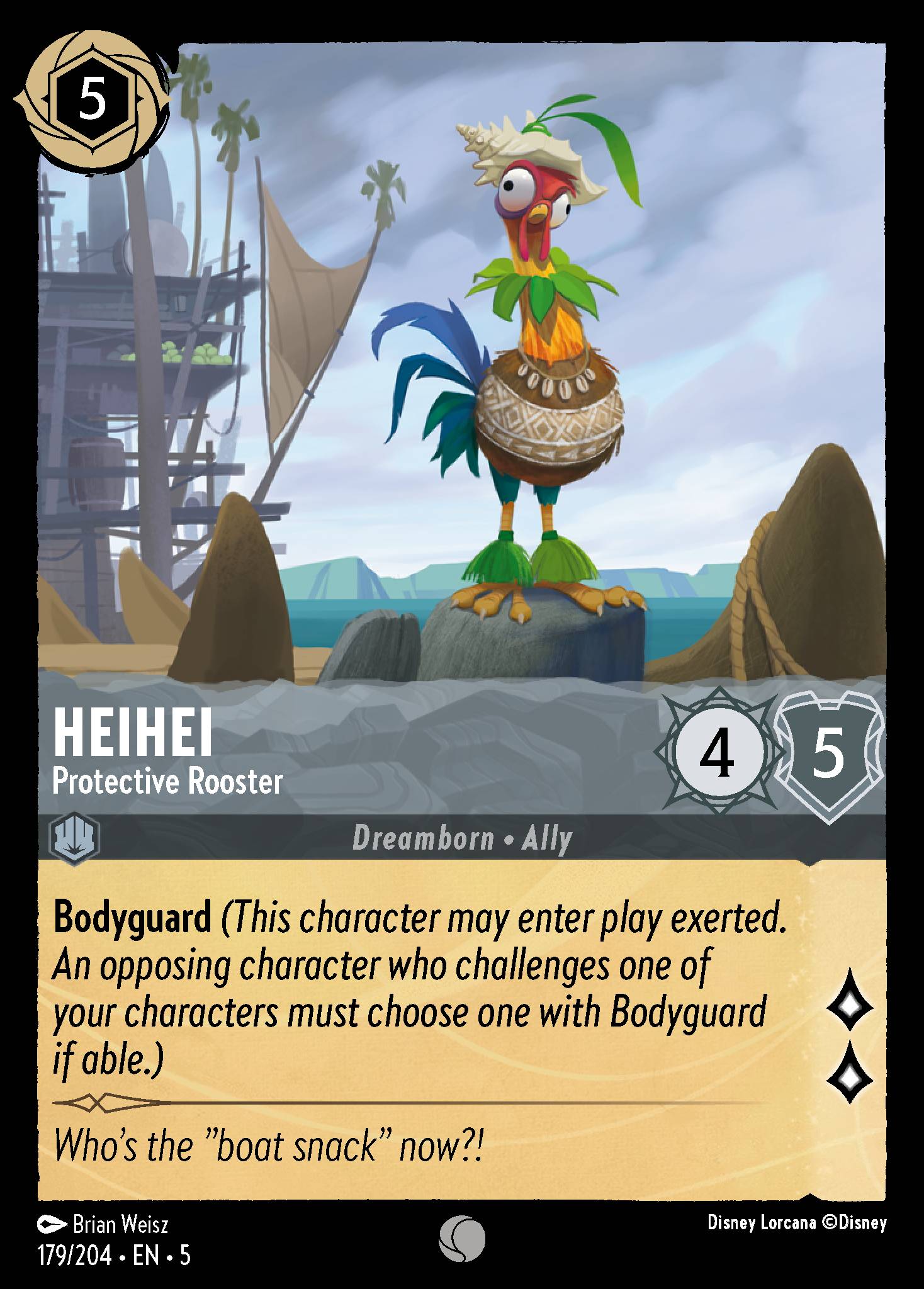 HeiHei - Protective Rooster (English)