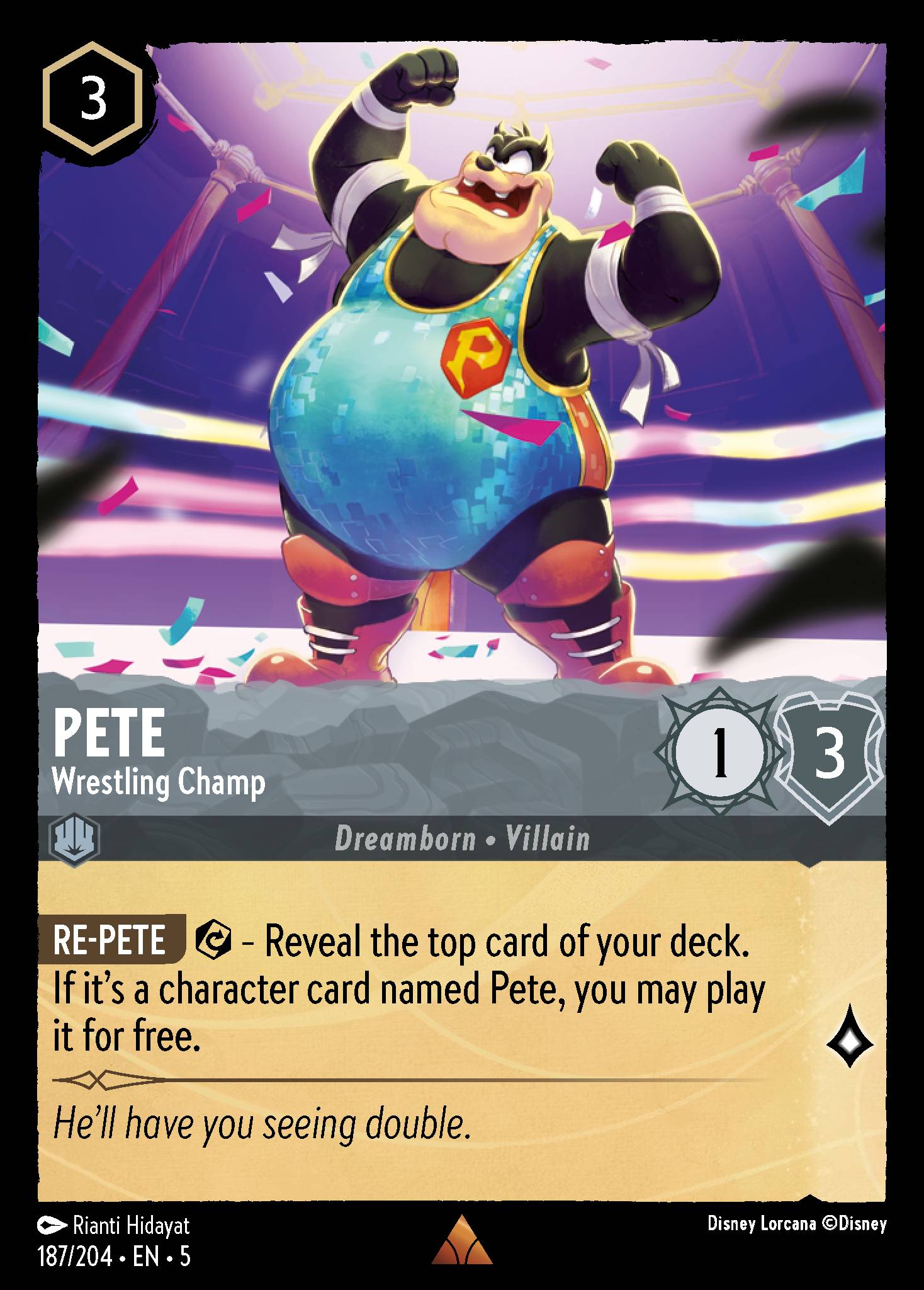 Pete - Wrestling Champ (English)