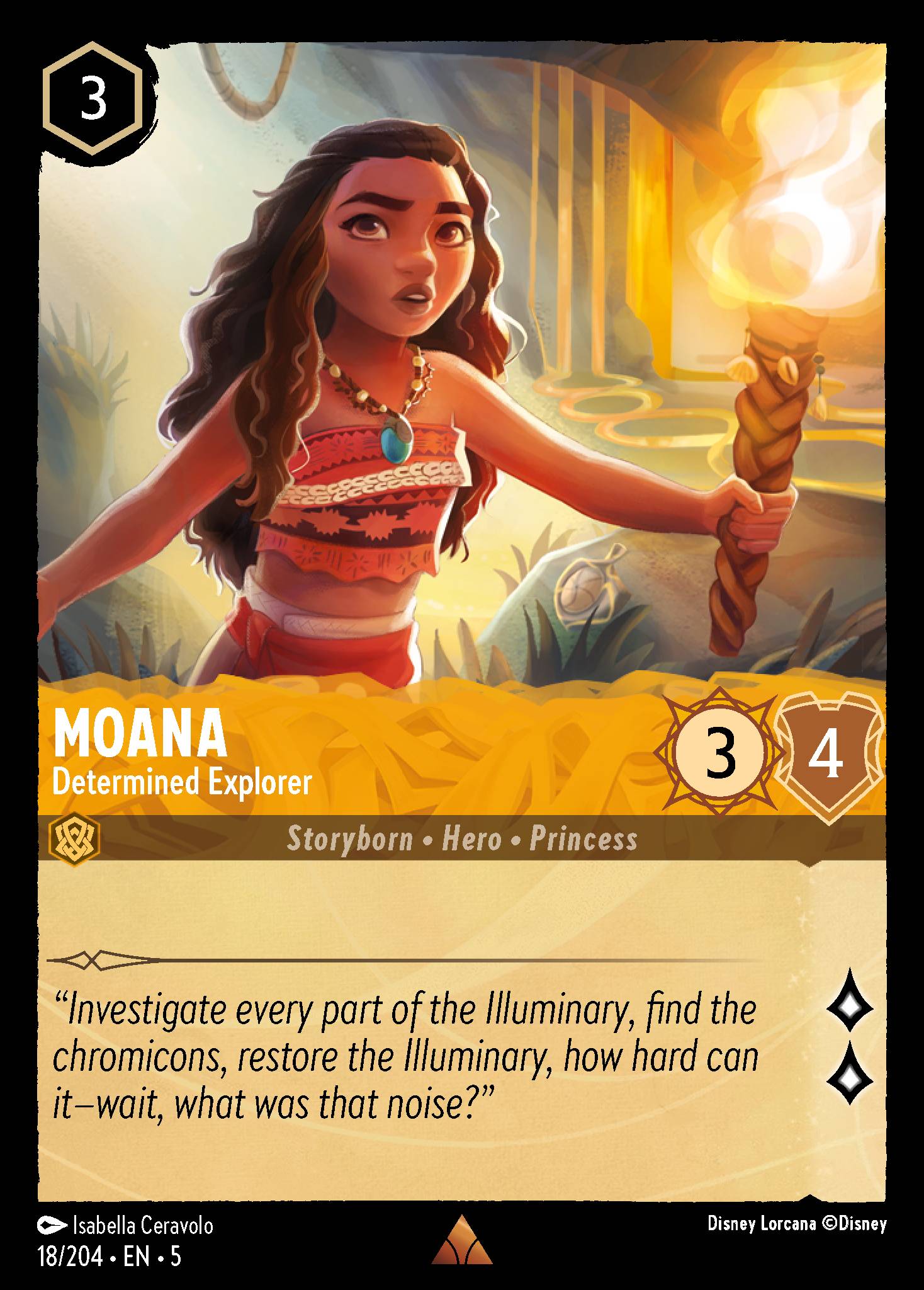 Moana - Determined Explorer (English)