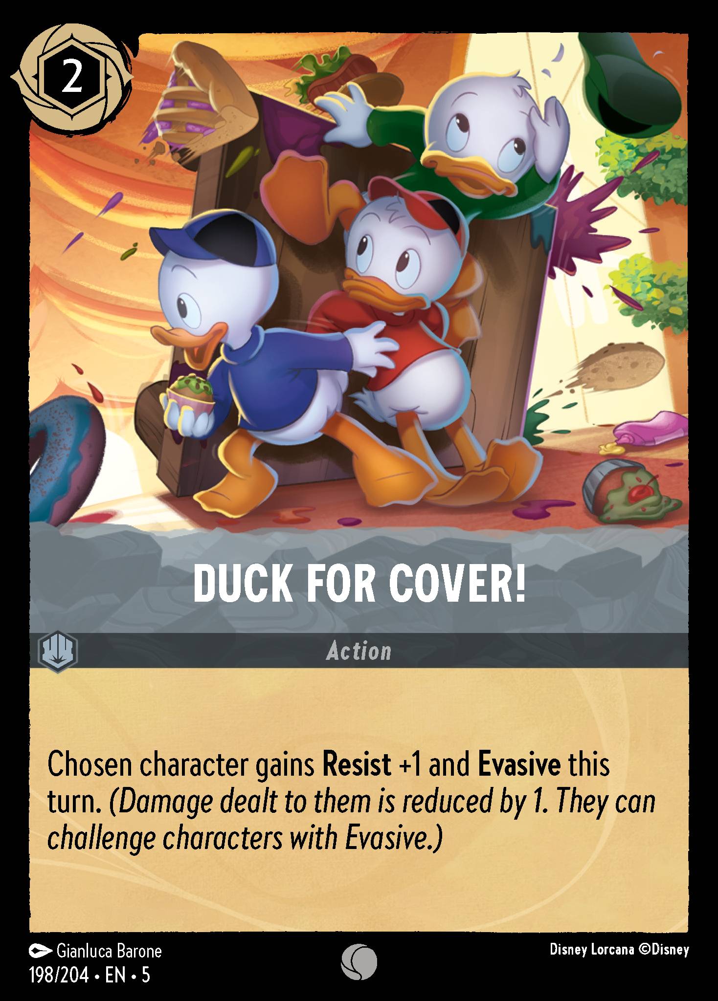 Duck for Cover! (English)
