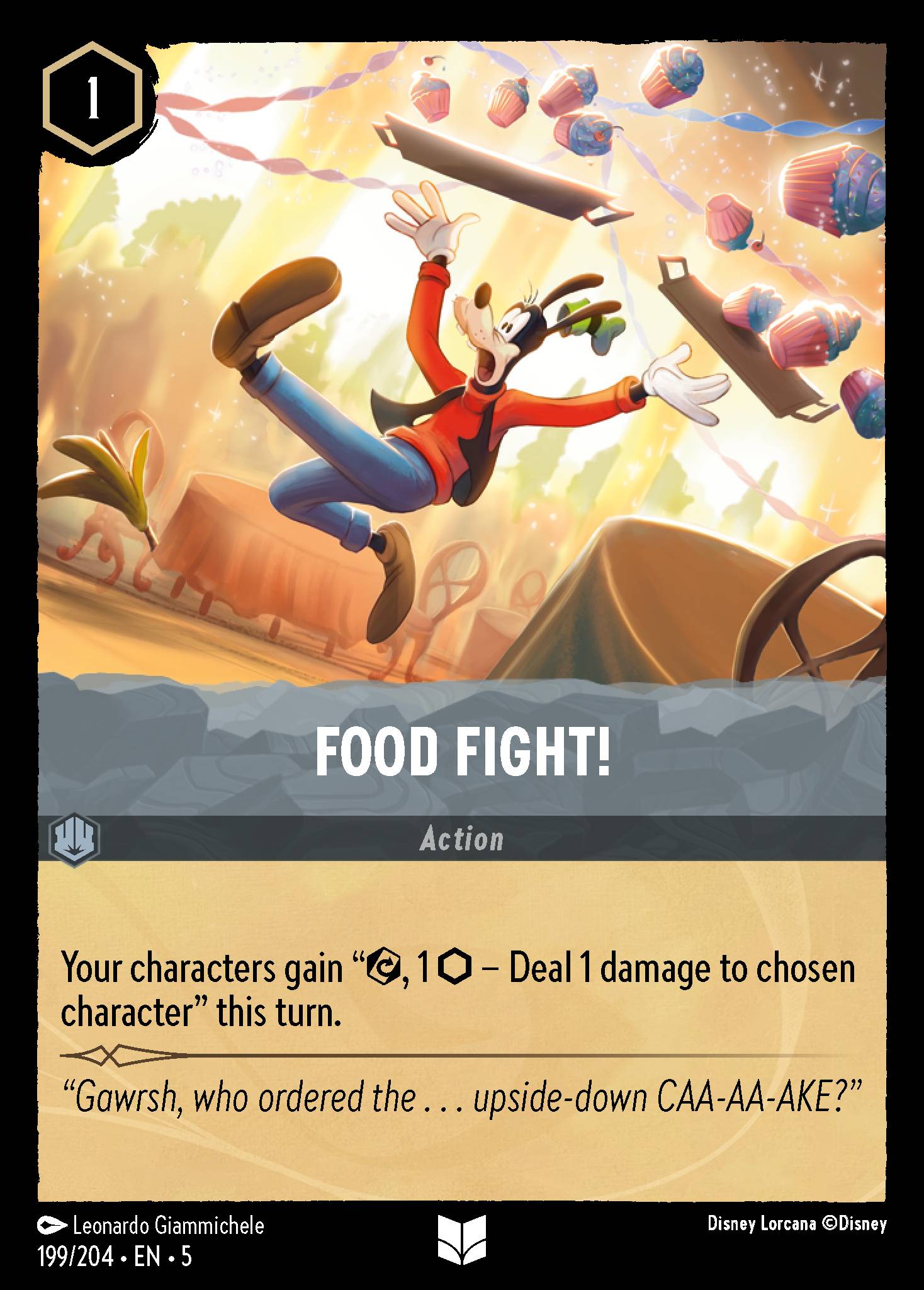Food Fight! (English)
