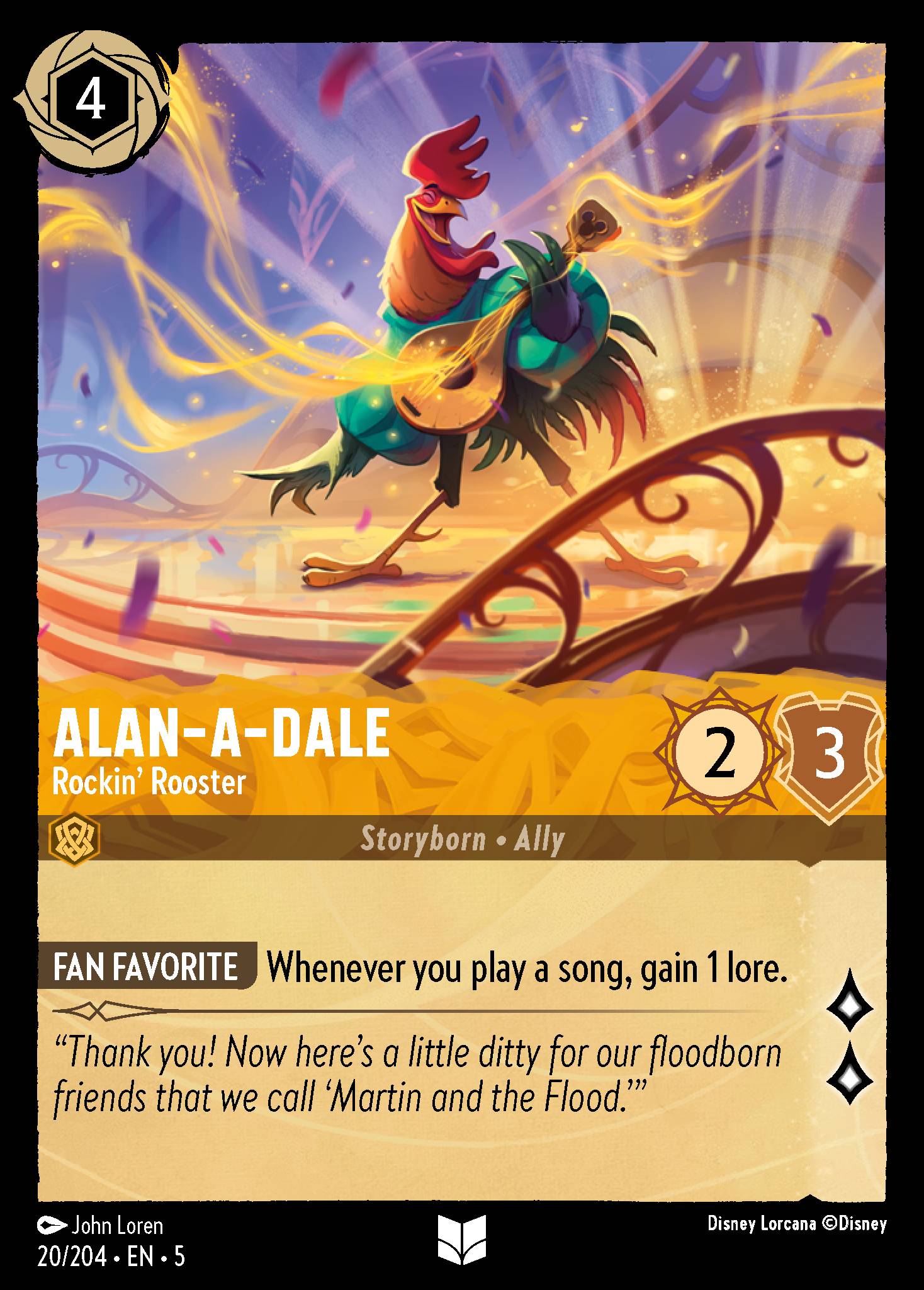 Alan-a-Dale - Rockin' Rooster (English)