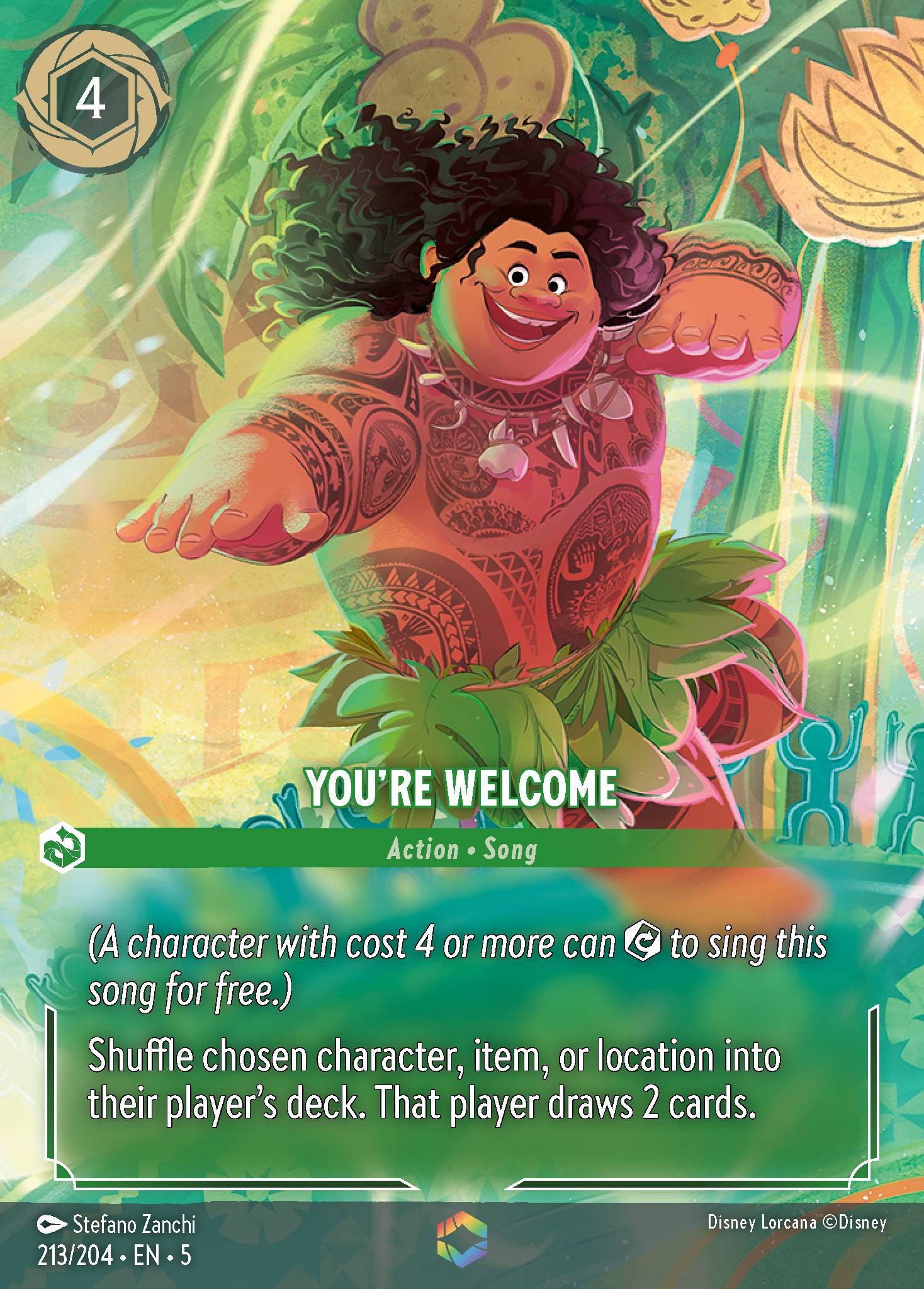 You're Welcome (Enchanted) (English)