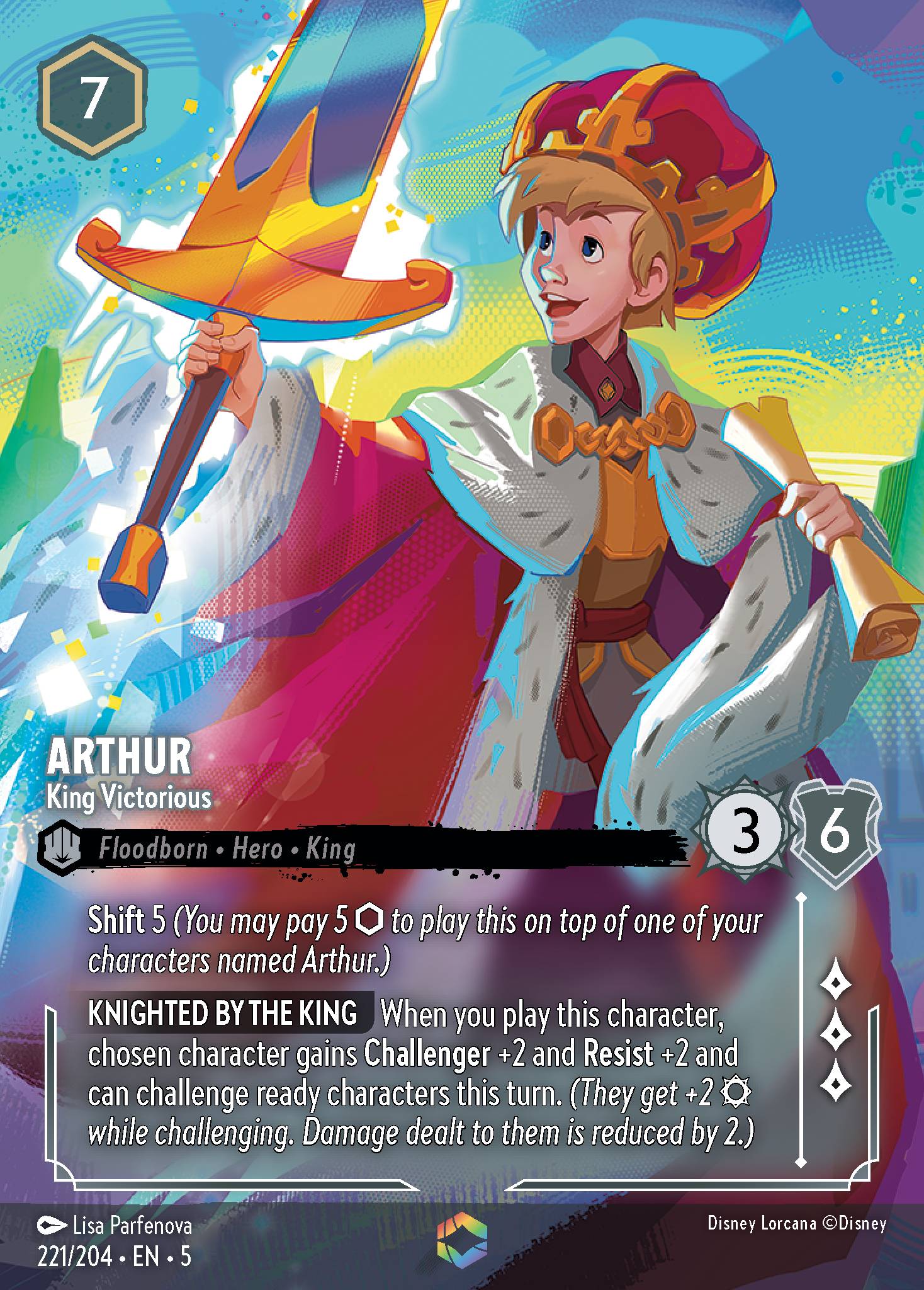 Arthur - King Victorious (Enchanted) (English)