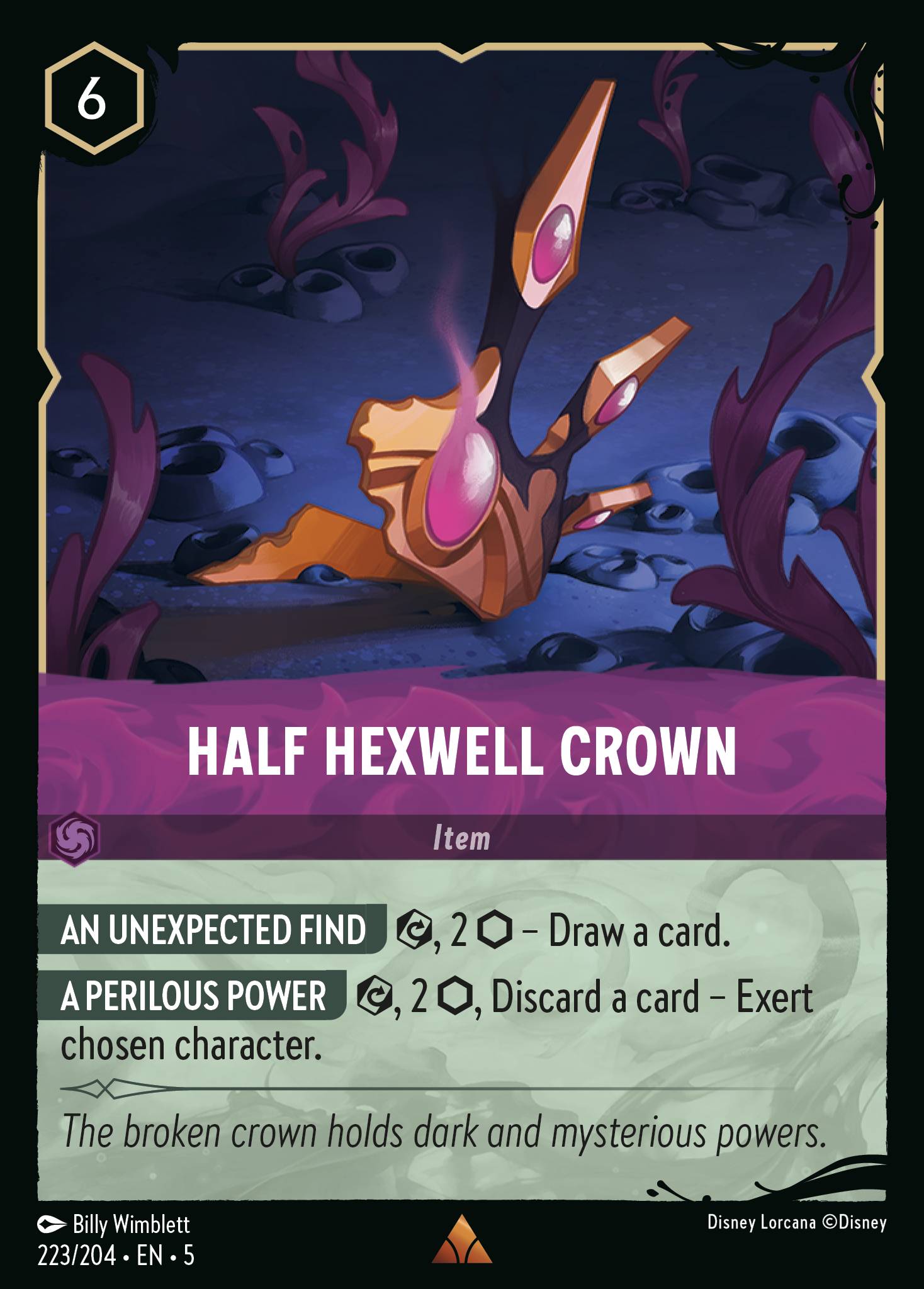 Half Hexwell Crown (English)