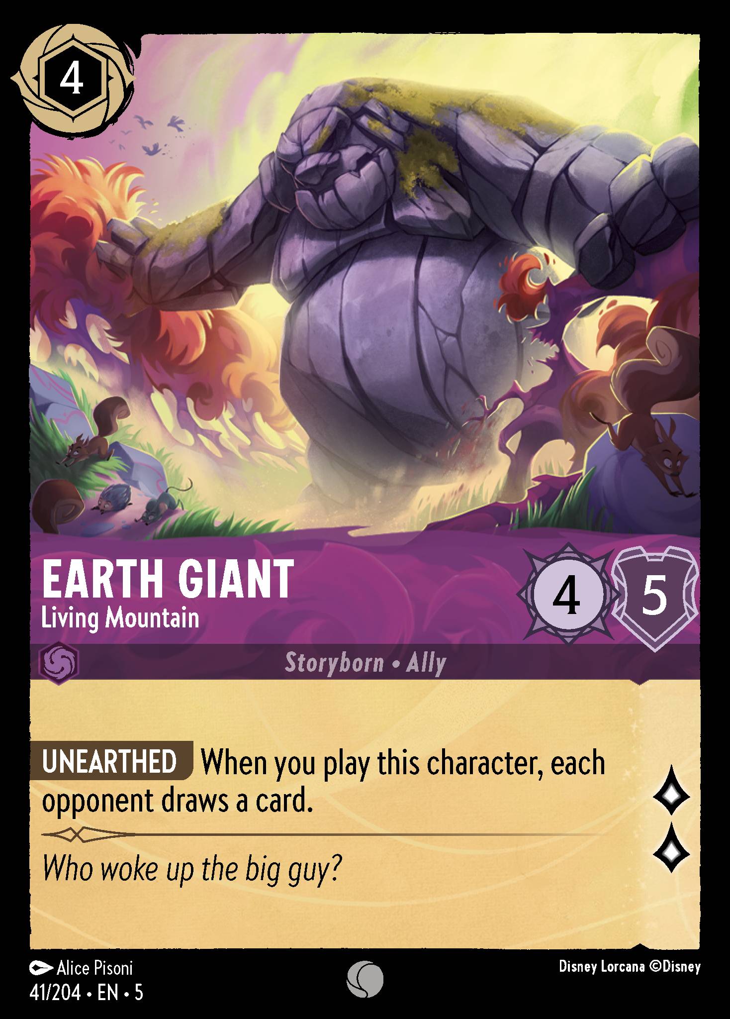 Earth Giant - Living Mountain (English)