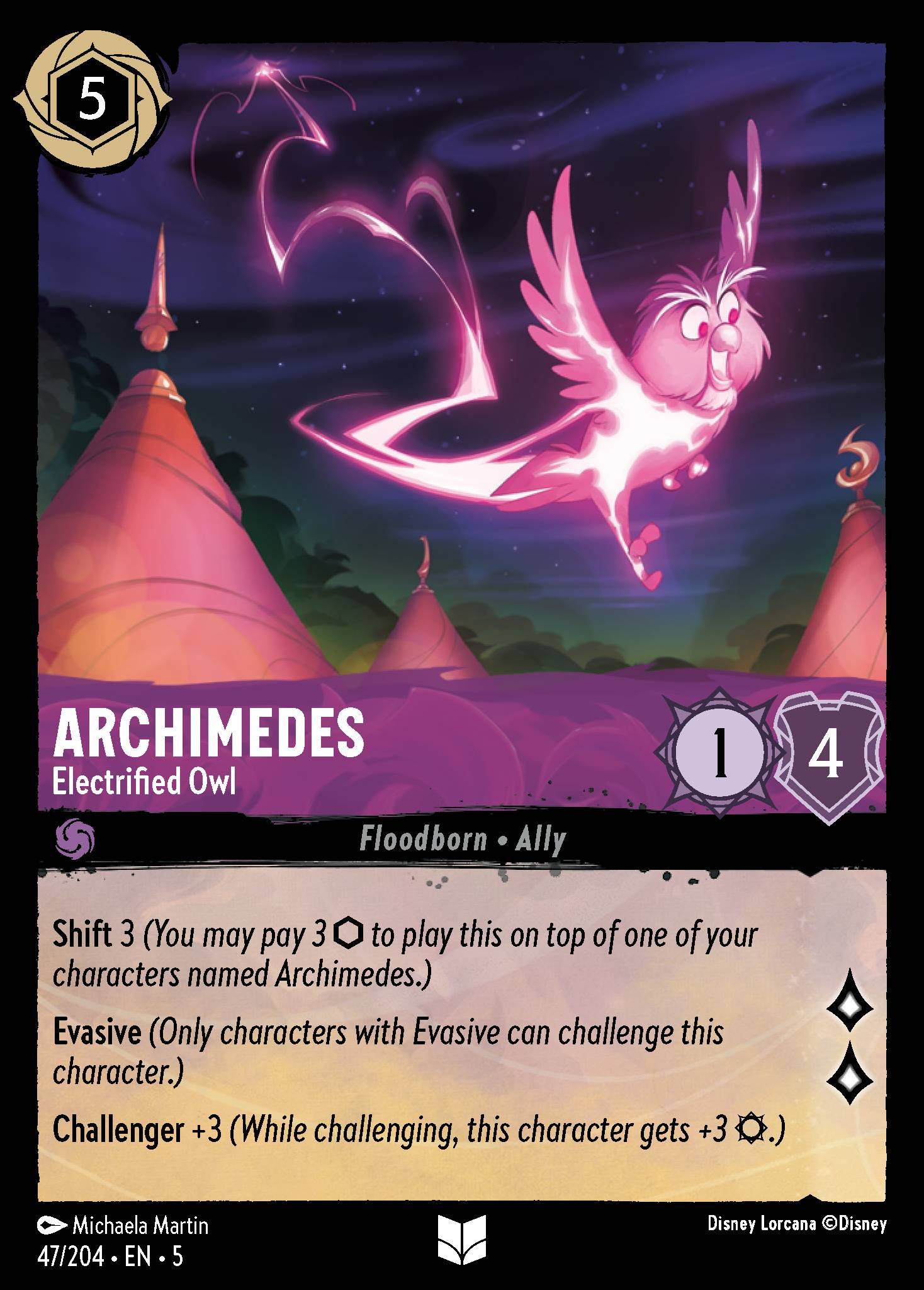 Archimedes - Electrified Owl (English)