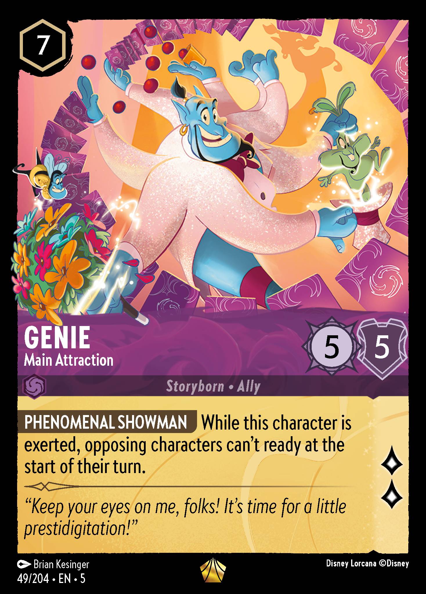 Genie - Main Attraction (Legendary) (English)