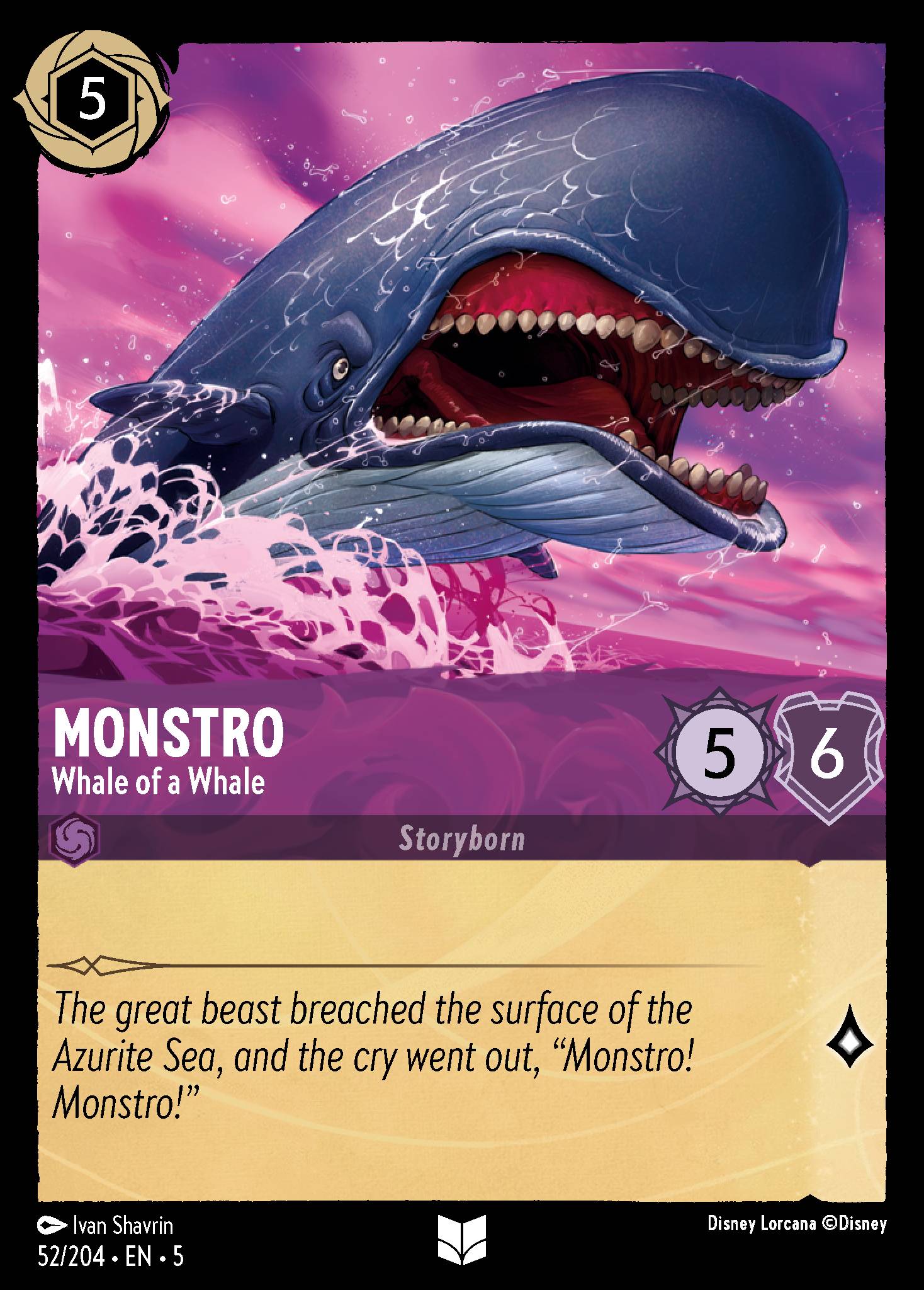 Monstro - Whale of a Whale (English)