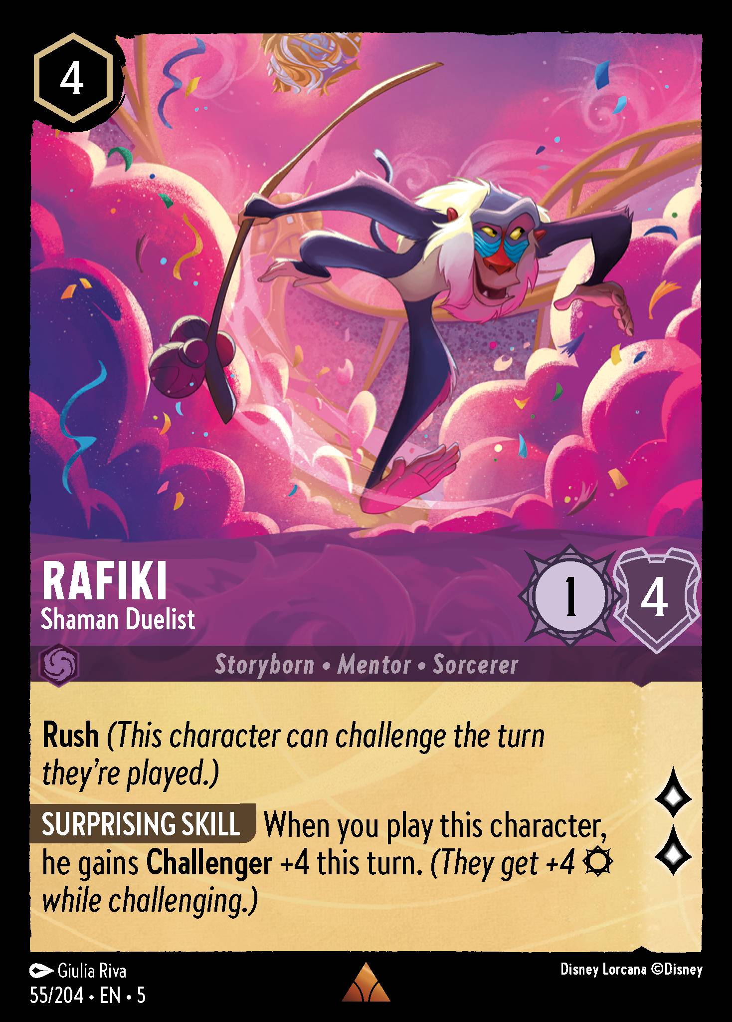 Rafiki - Shaman Duelist (English)
