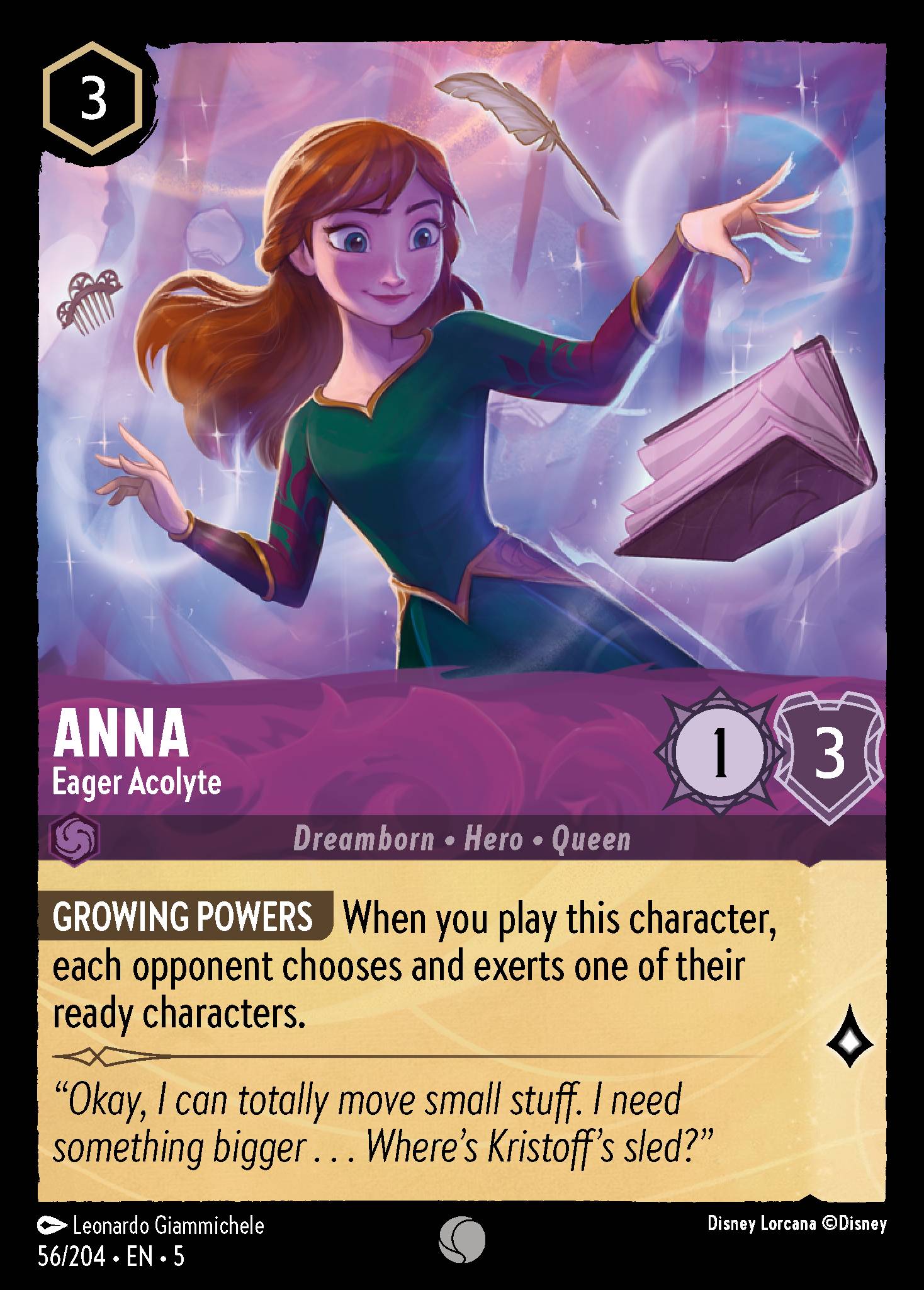 Anna - Eager Acolyte (English)