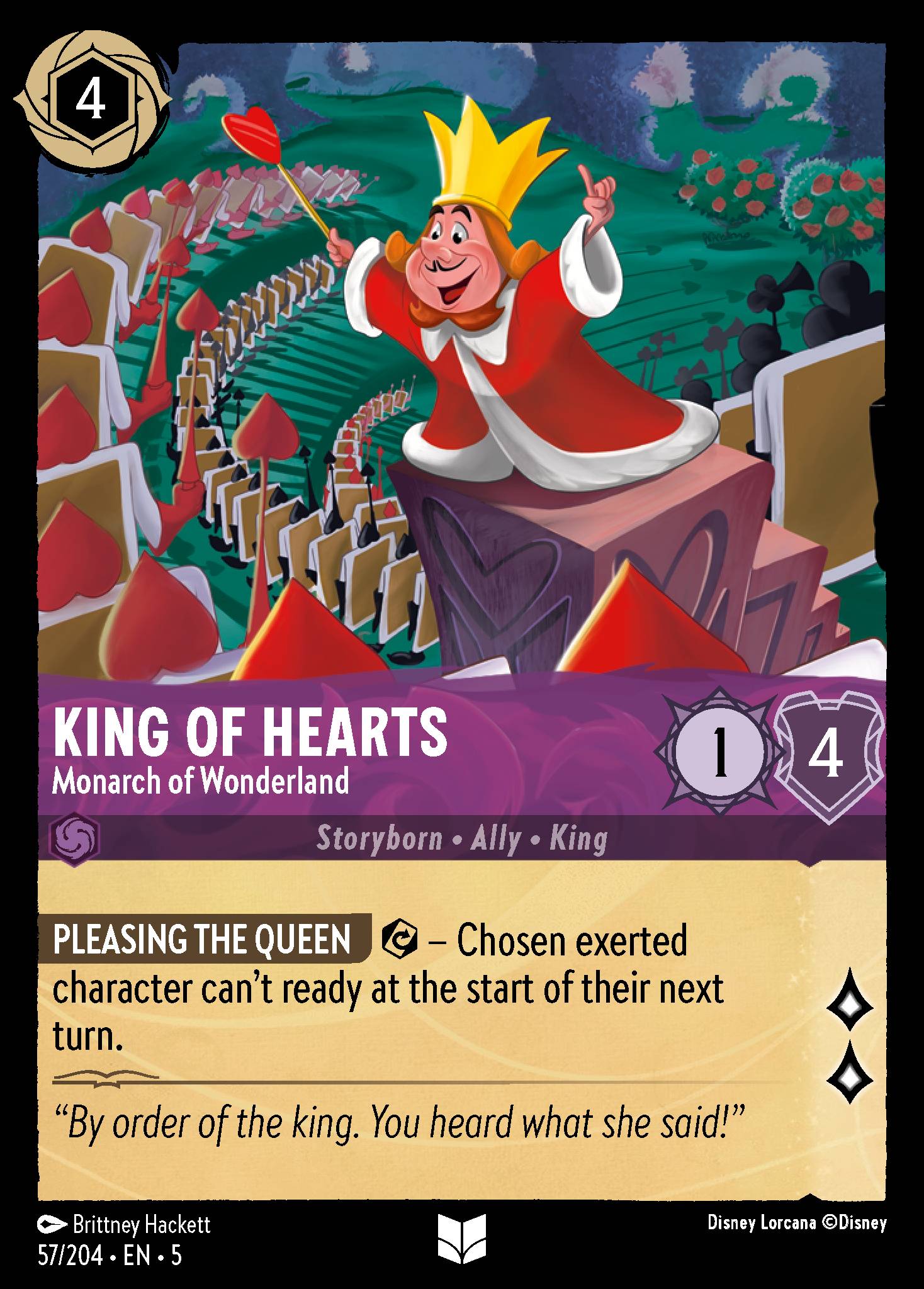 King of Hearts - Monarch of Wonderland (English)