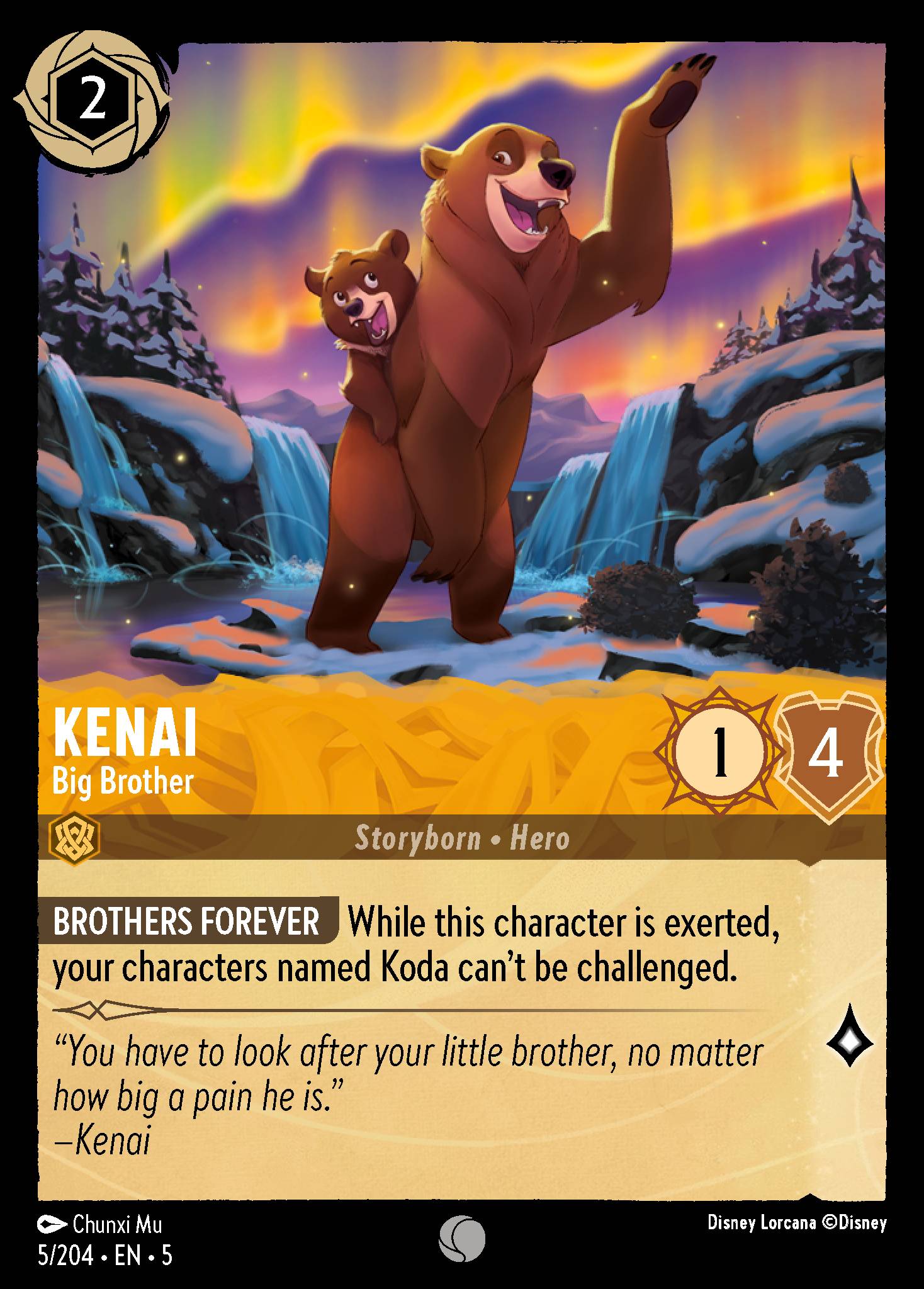 Kenai - Big Brother (English)