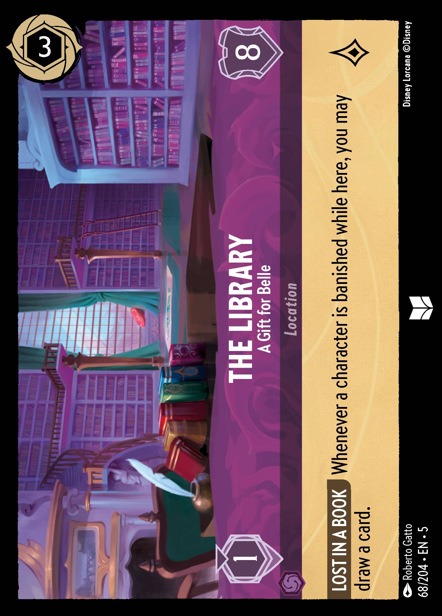The Library - A Gift for Belle (English)