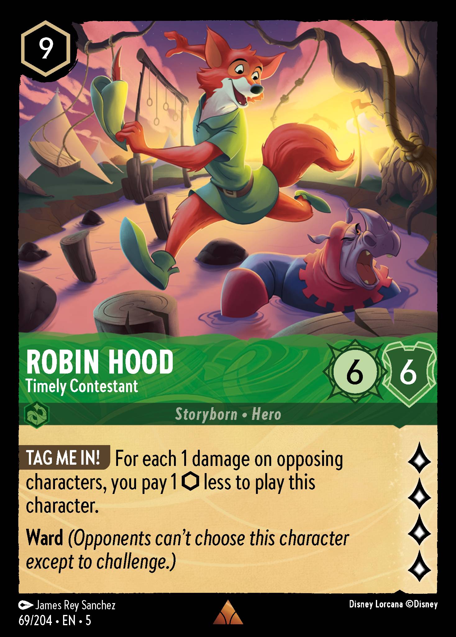 Robin Hood - Timely Contestant (English)