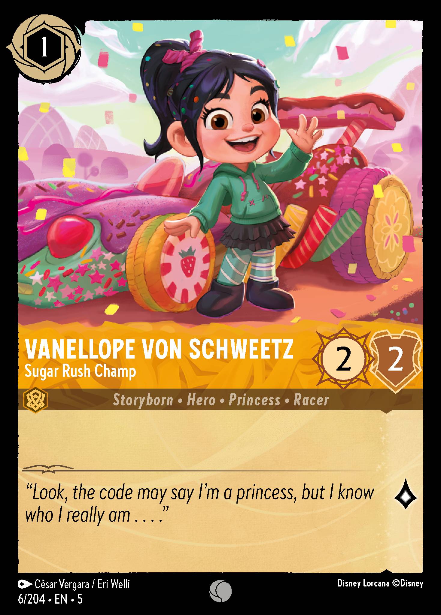 Vanellope von Schweetz - Sugar Rush Champ (English)