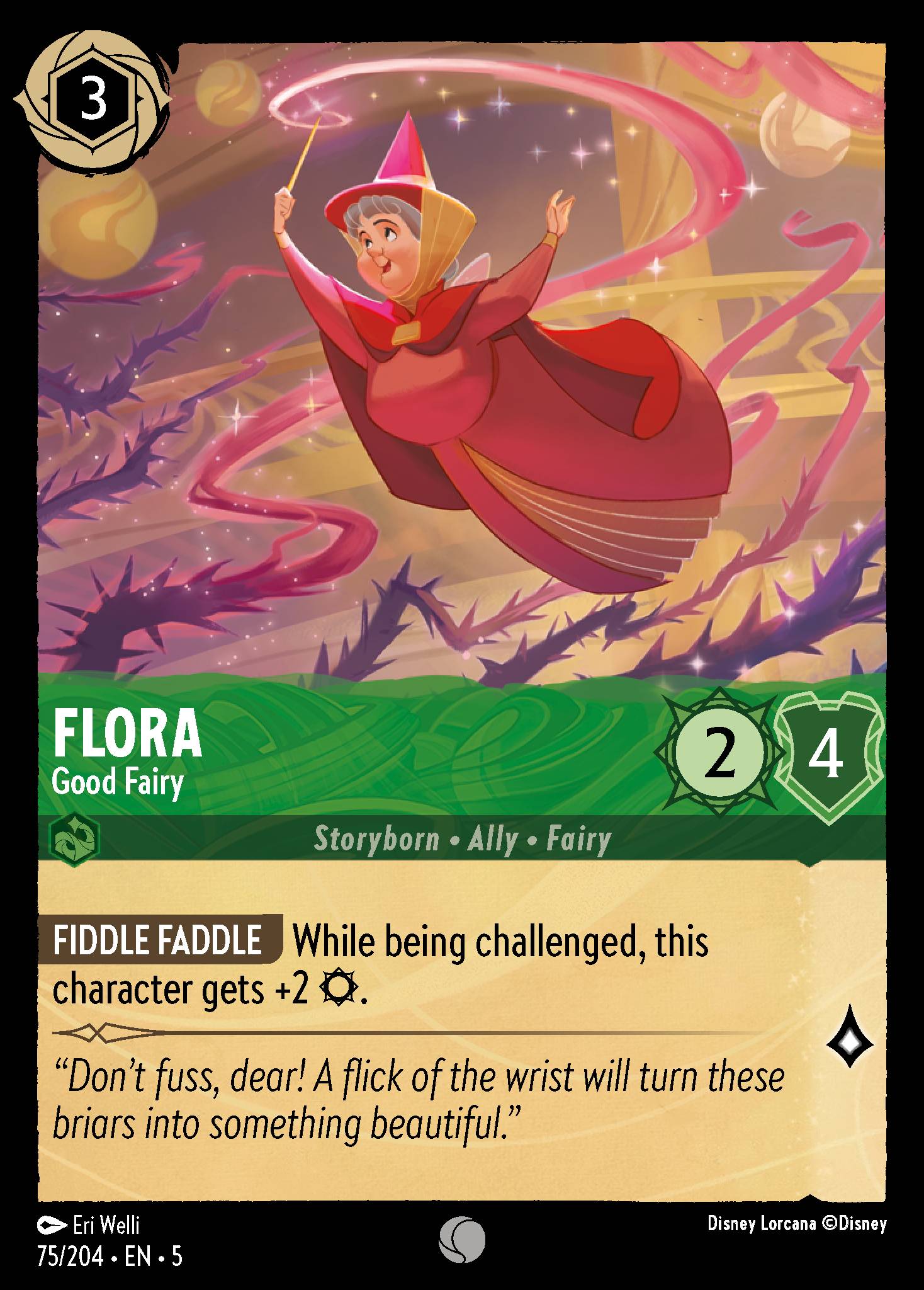 Flora - Good Fairy (English)