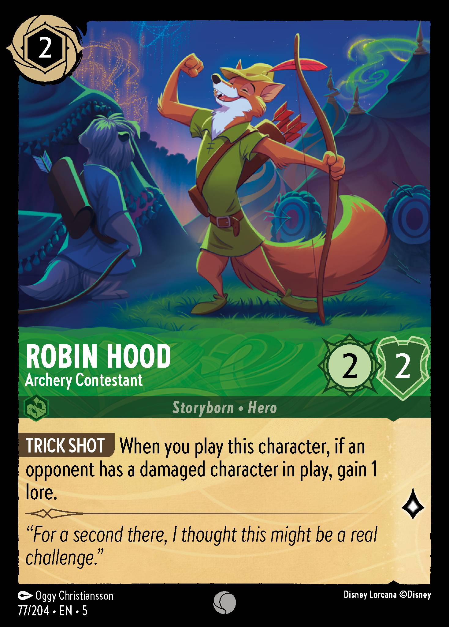 Robin Hood - Archery Contestant (English)