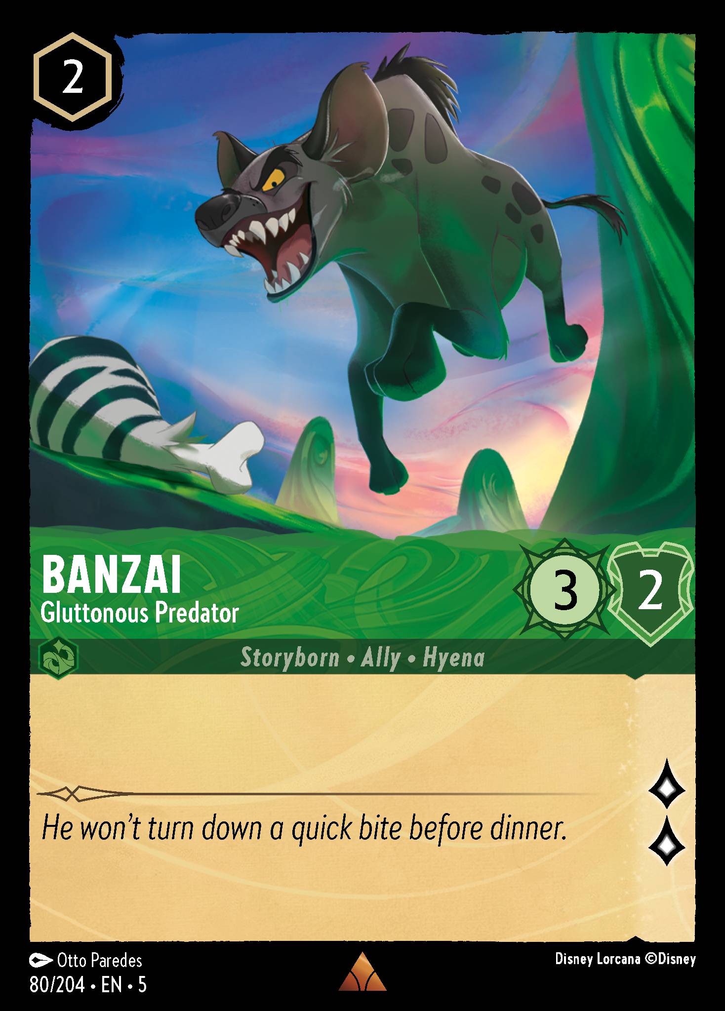 Banzai - Gluttonous Predator (English)