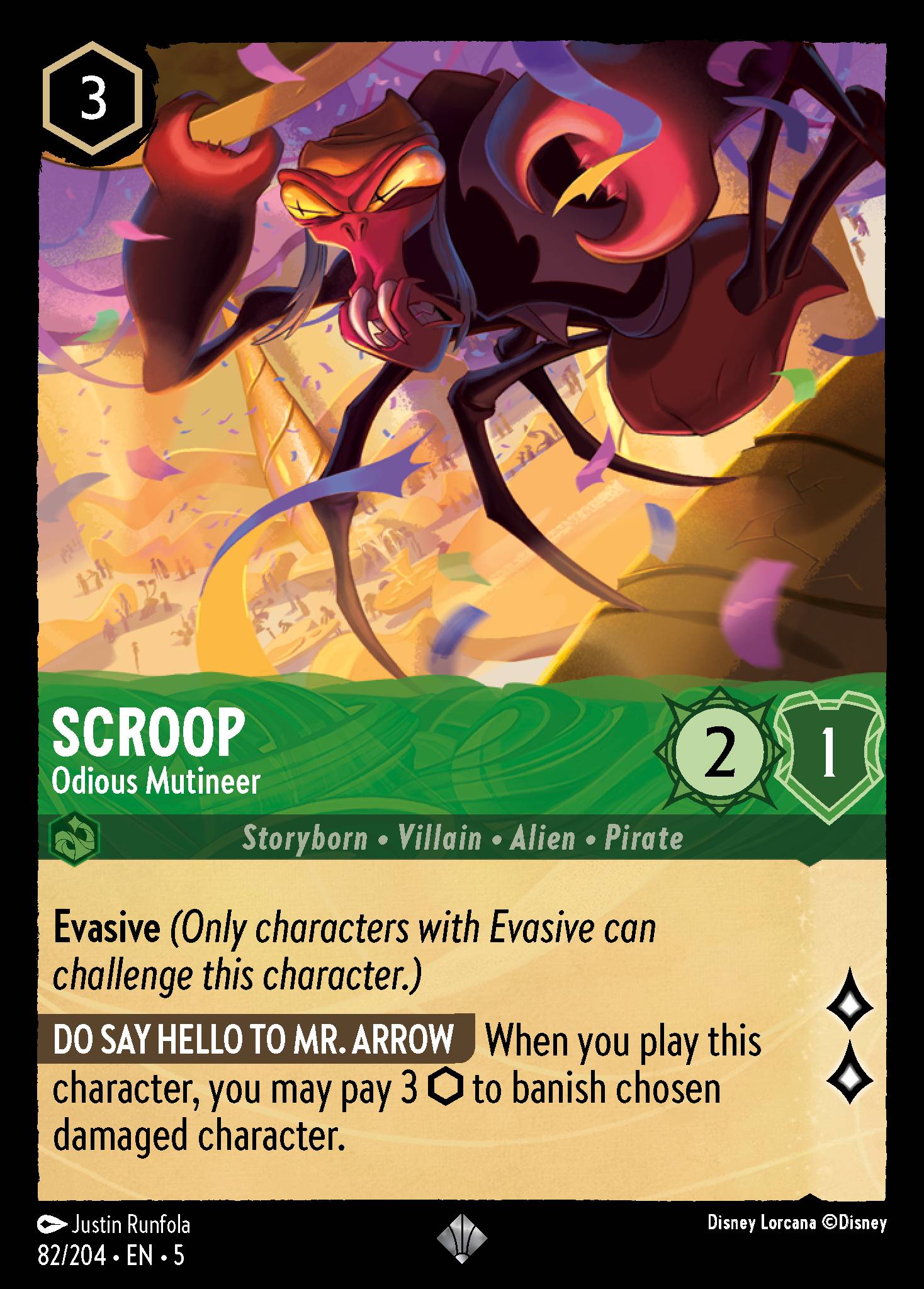 Scroop - Odious Mutineer (English)