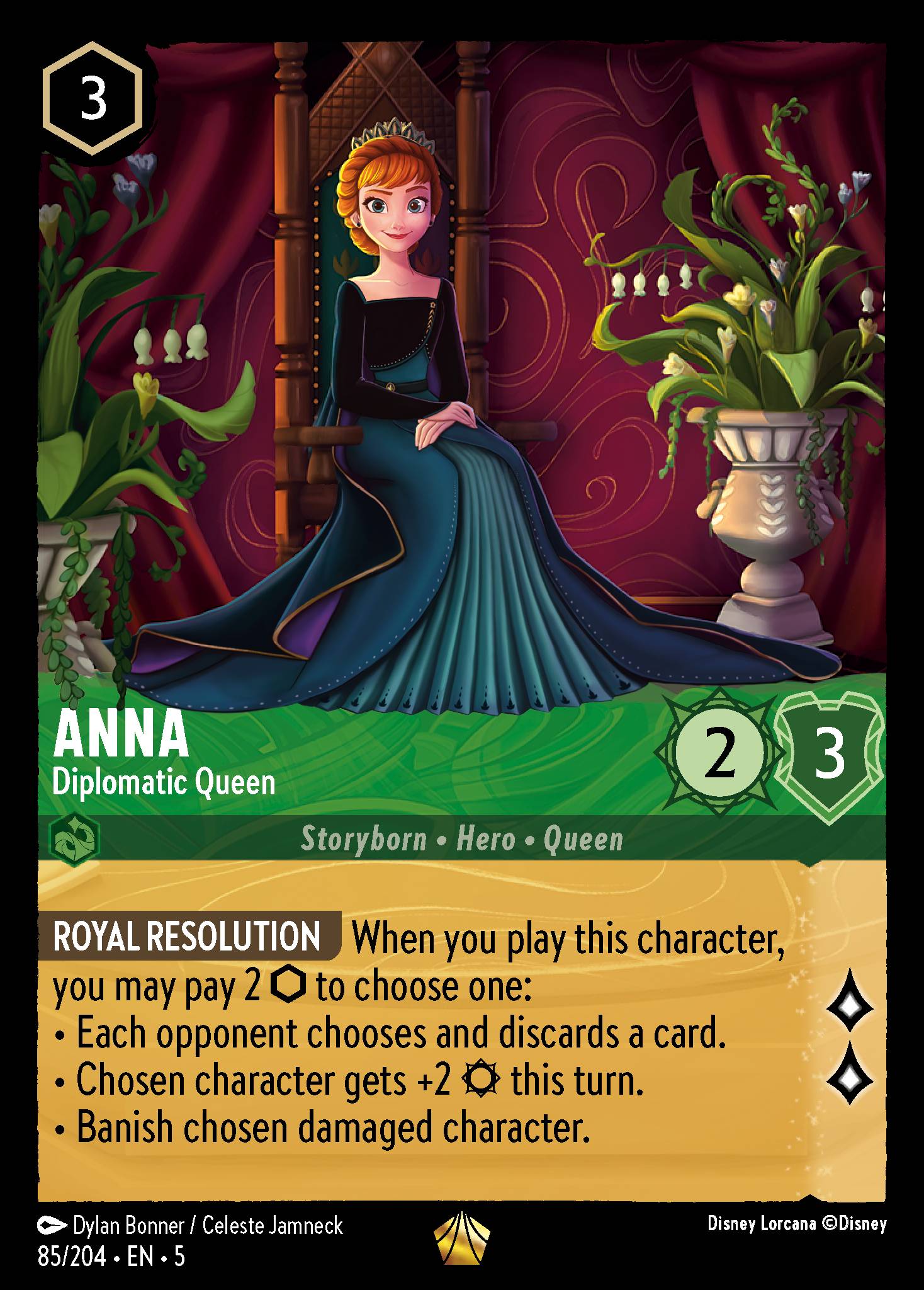 Anna - Diplomatic Queen (Legendary) (English)