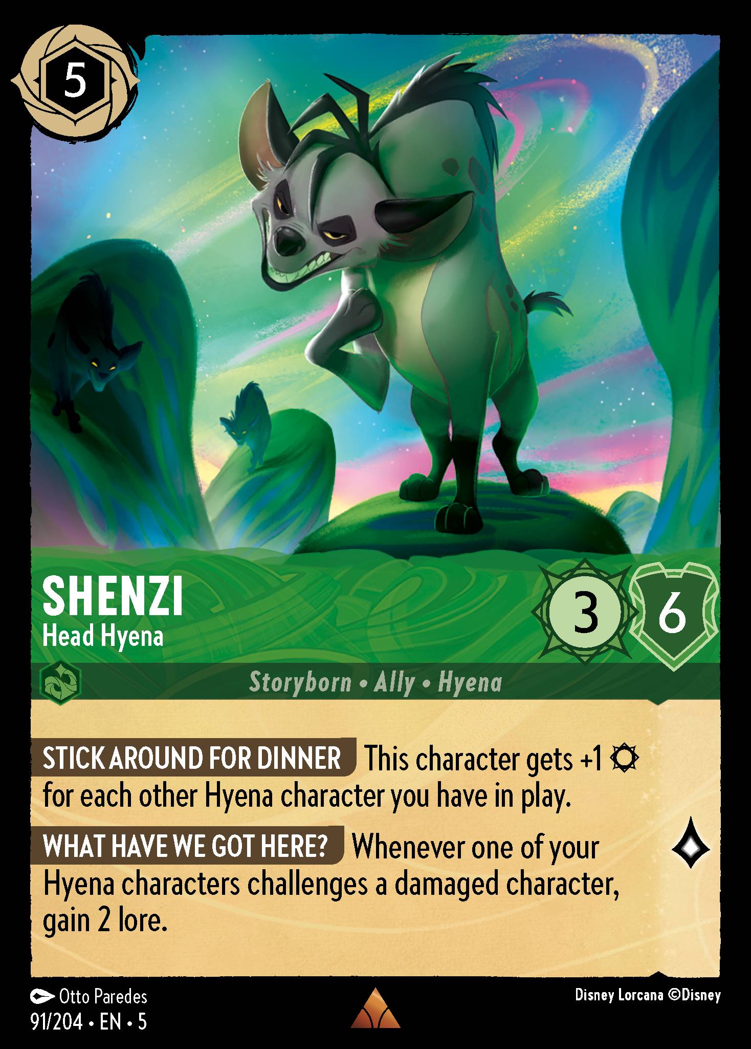Shenzi - Head Hyena (English)