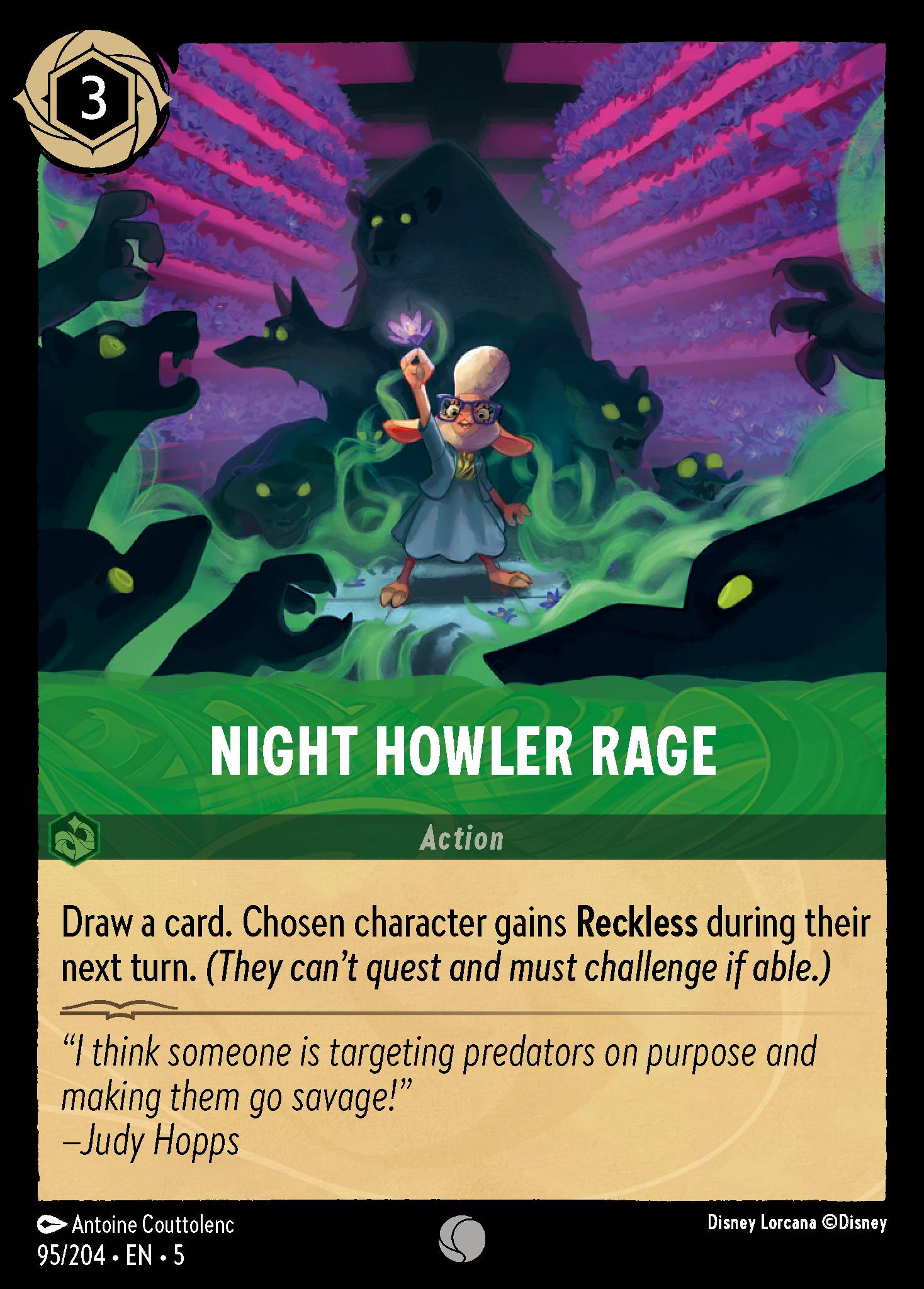 Night Howler Rage (English)