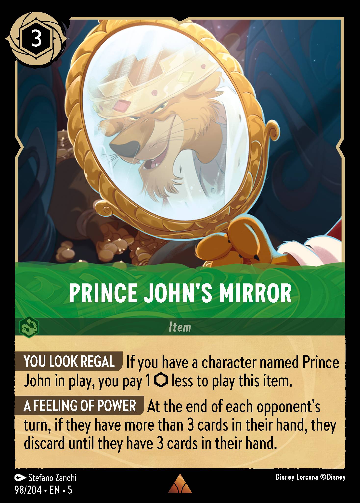 Prince John's Mirror (English)