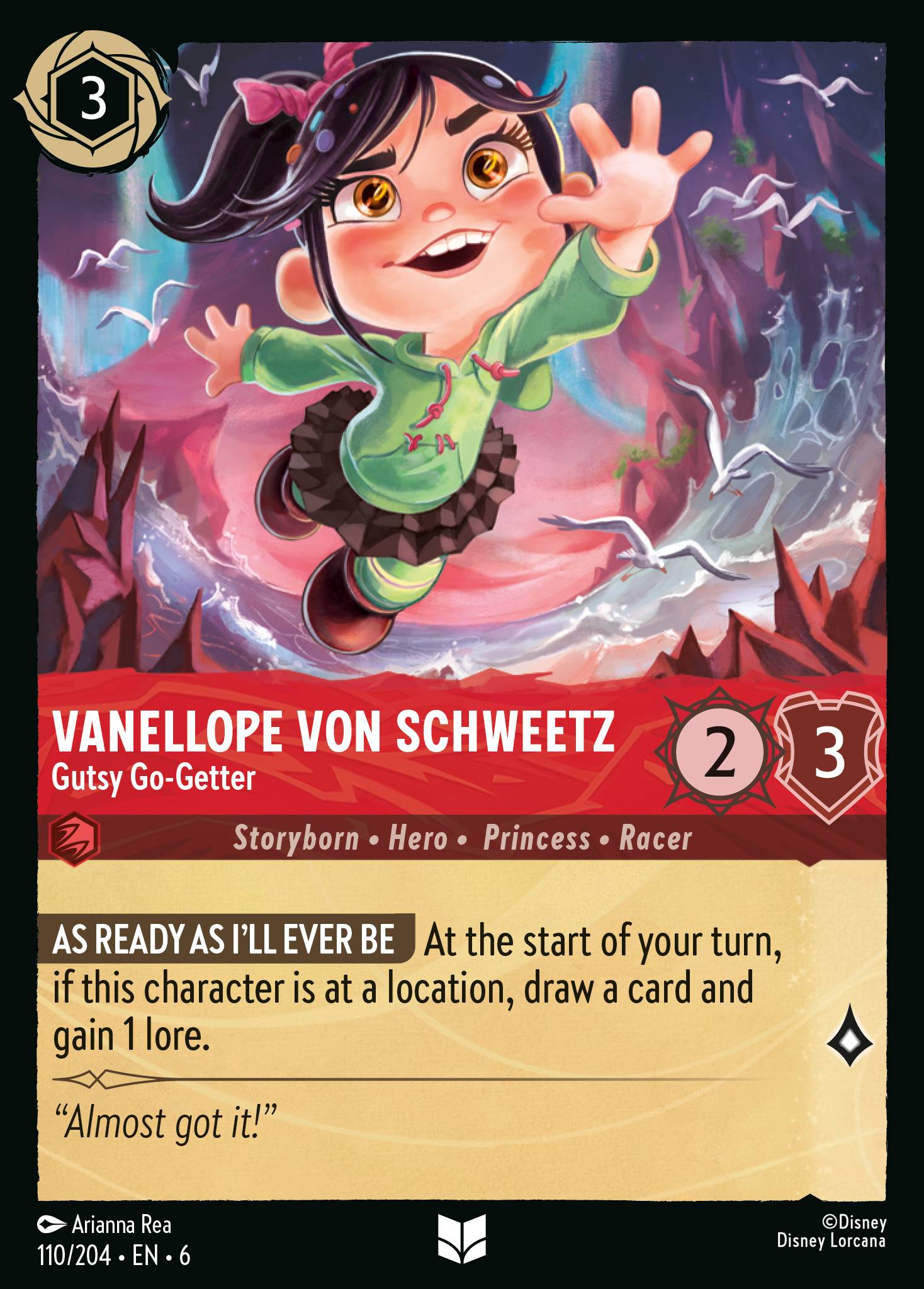 Vanellope von Schweetz - Gutsy Go-Getter (English)