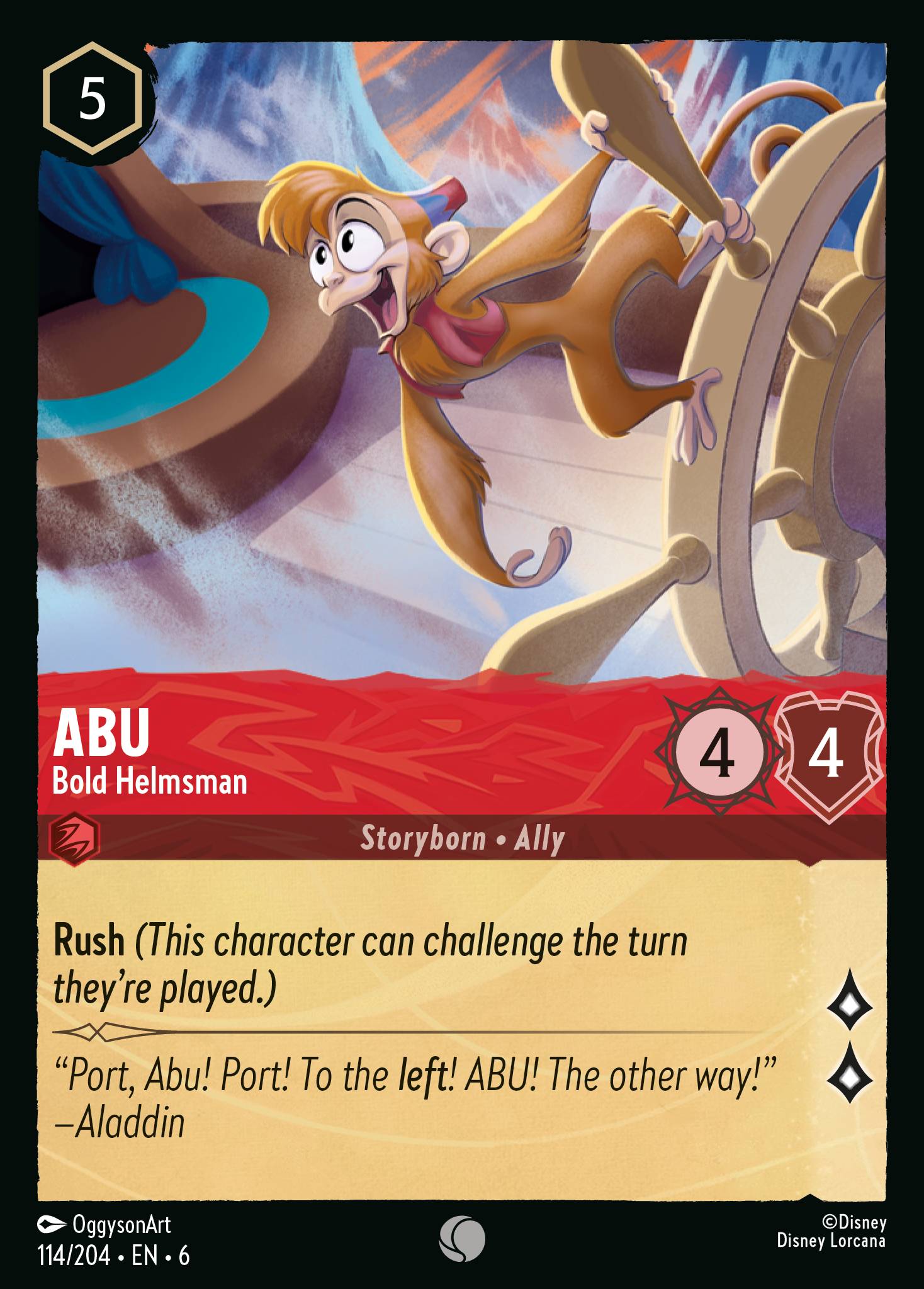 Abu - Bold Helmsman (English)