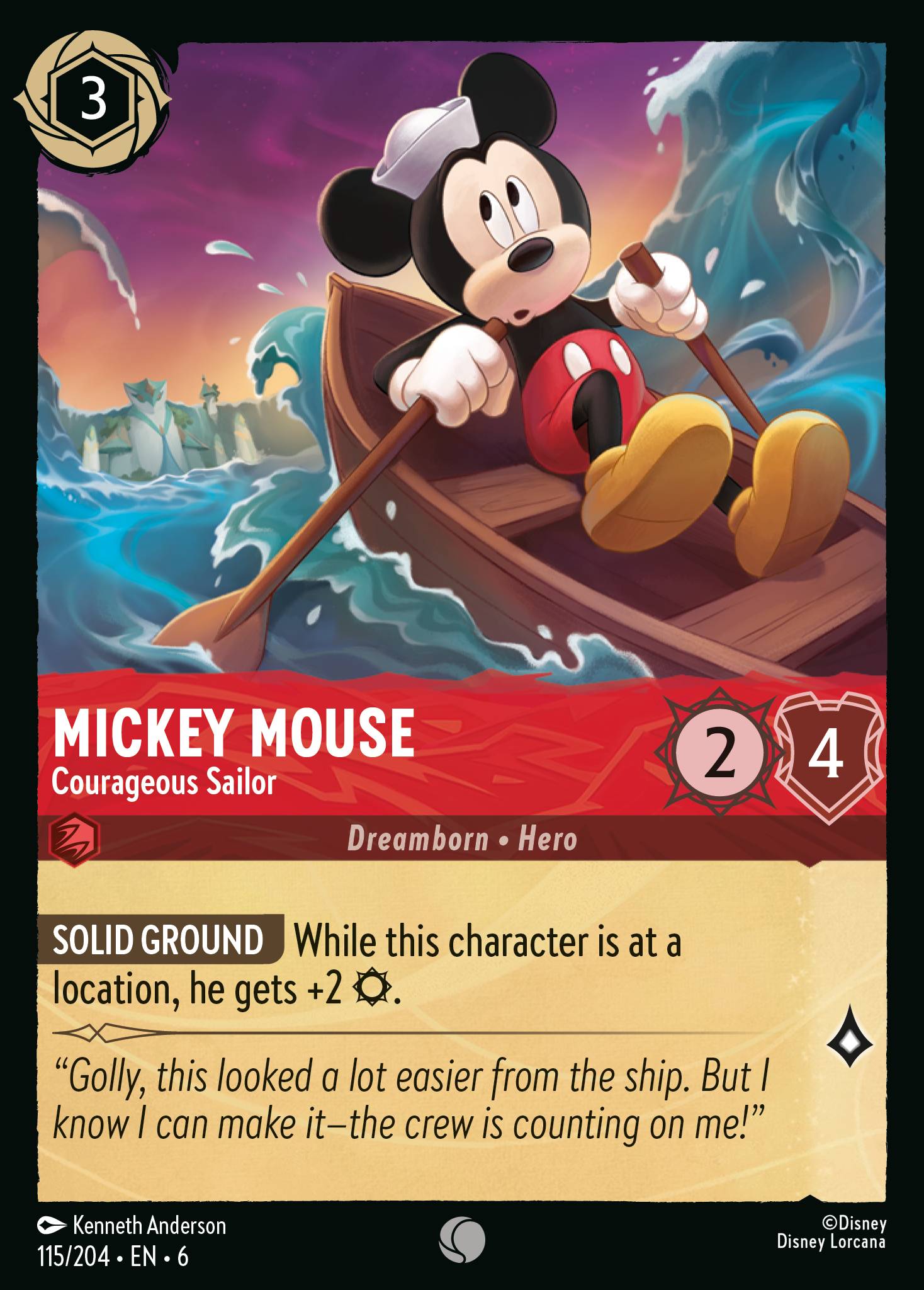 Mickey Mouse - Courageous Sailor (English)