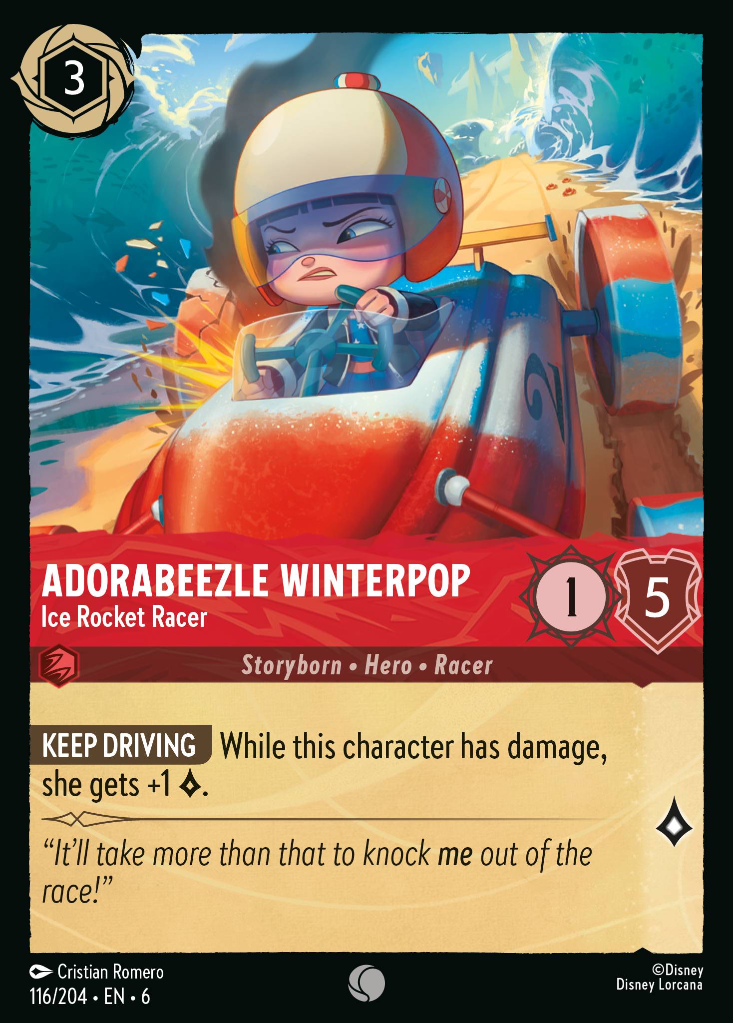 Adorabeezle Winterpop - Ice Rocket Racer (English)