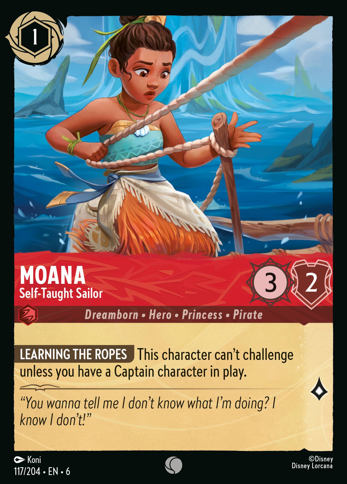Moana - Self-Taught Sailor (English)