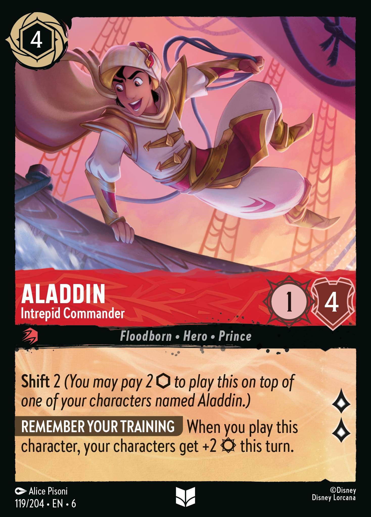 Aladdin - Intrepid Commander (English)