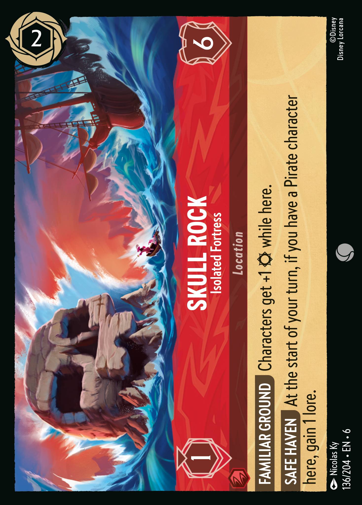 Skull Rock - Isolated Fortress (English)