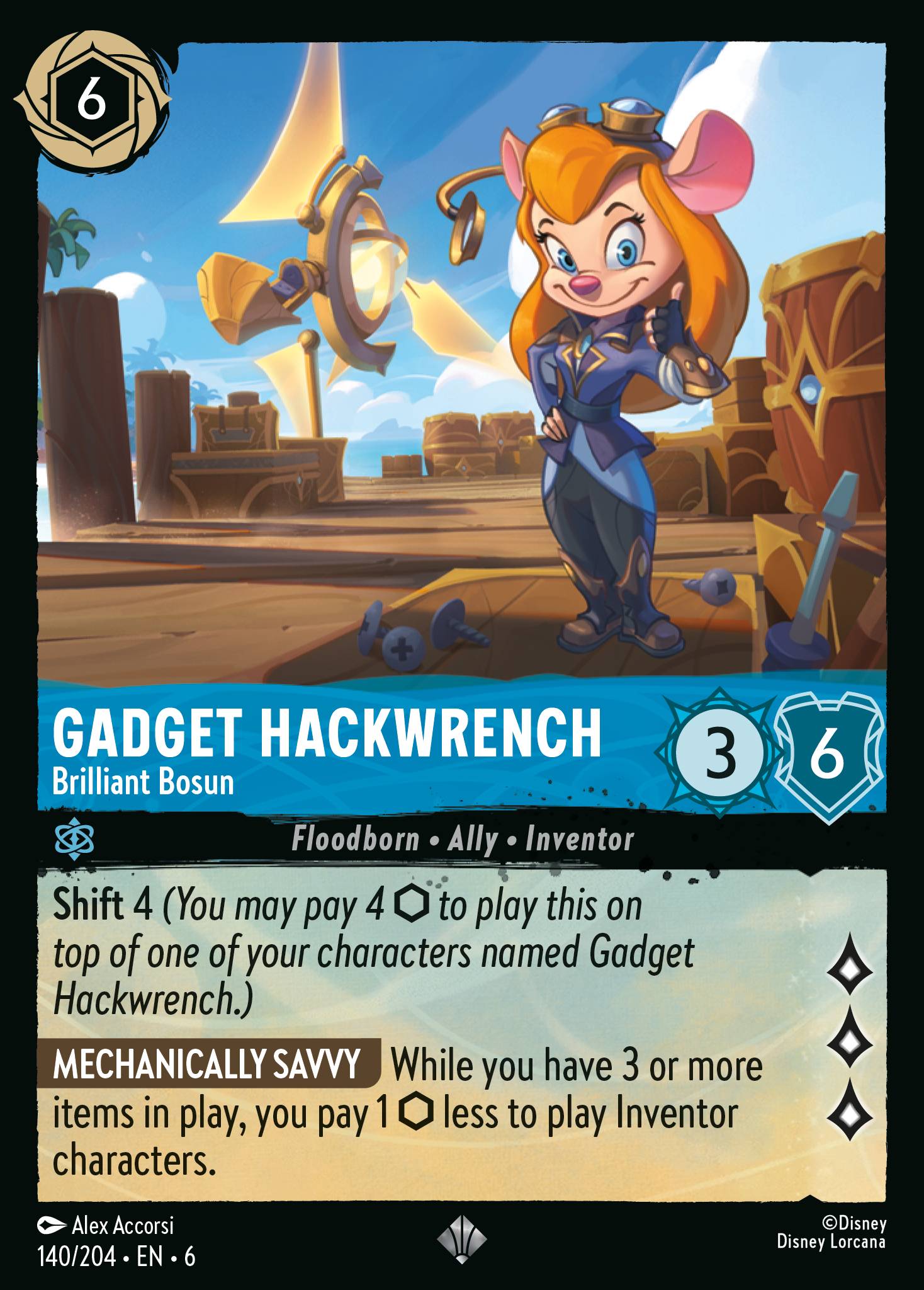 Gadget Hackwrench - Brilliant Bosun (English)