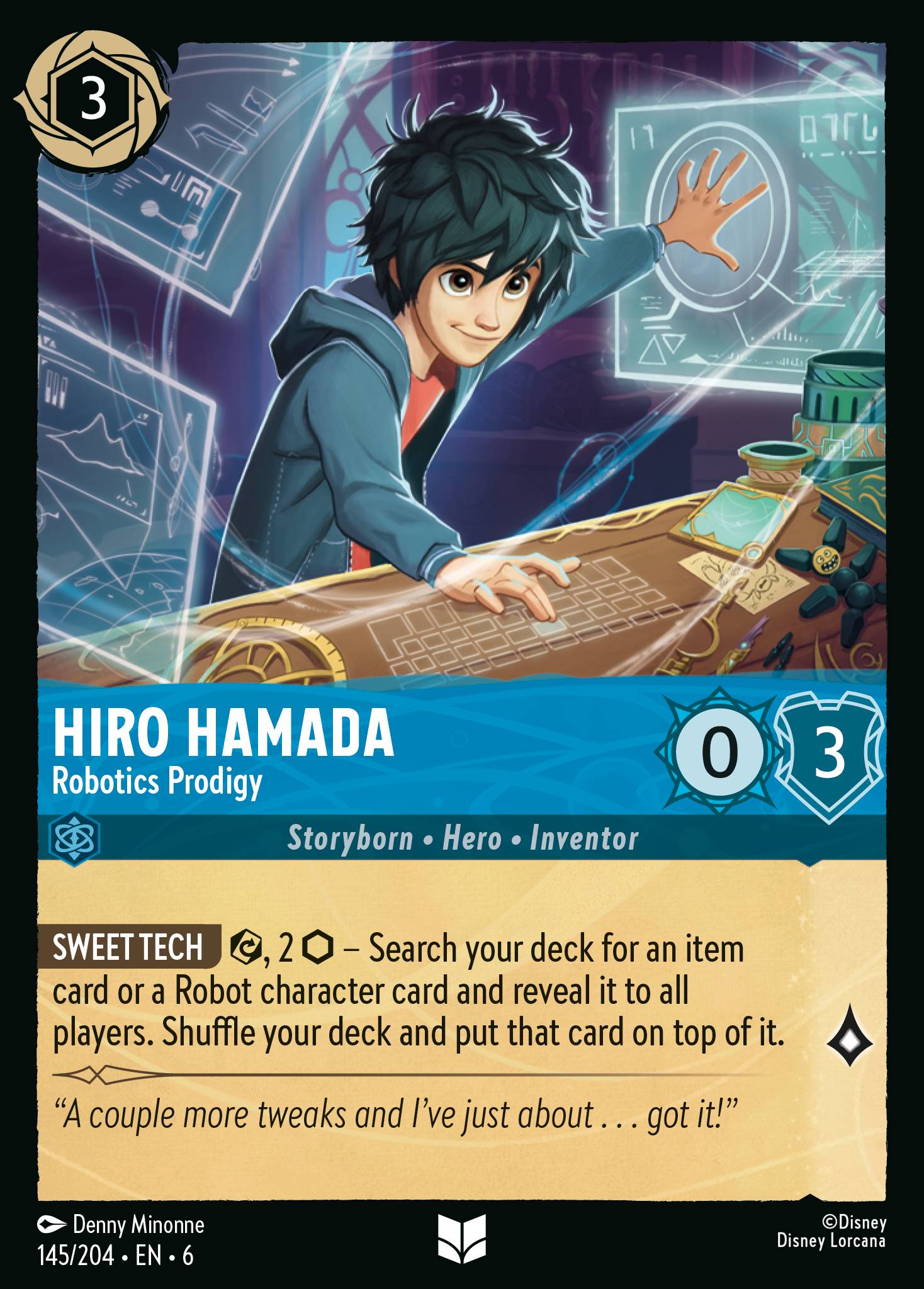 Hiro Hamada - Robotics Prodigy (English)
