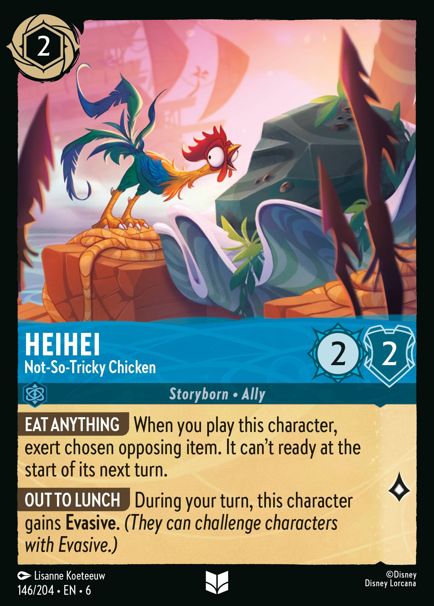 HeiHei - Not-So-Tricky Chicken (English)