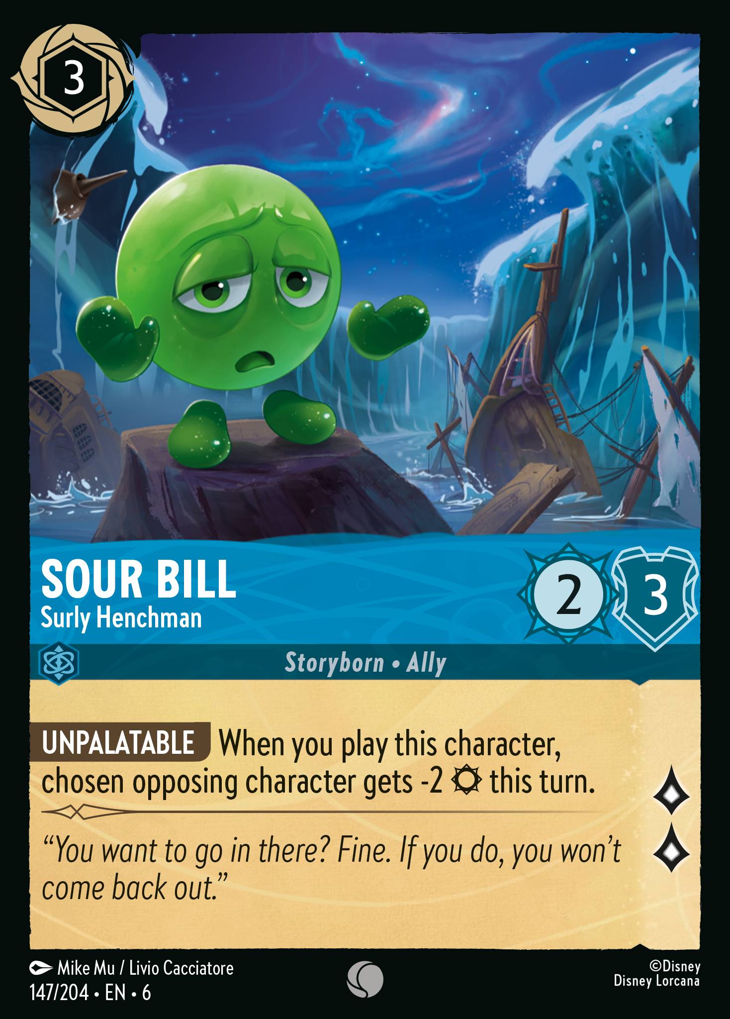 Sour Bill - Surly Henchman (English)