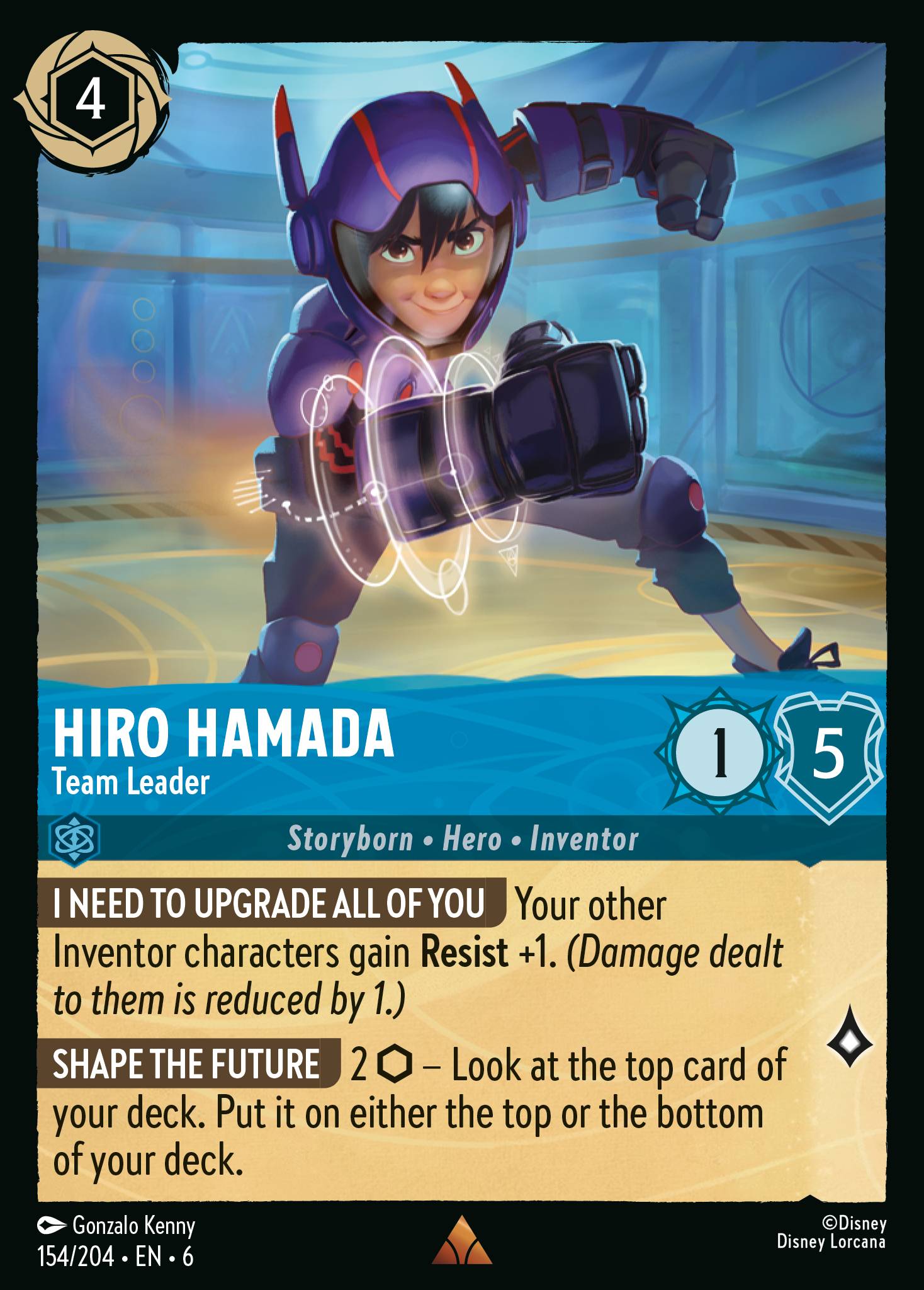 Hiro Hamada - Team Leader (English)