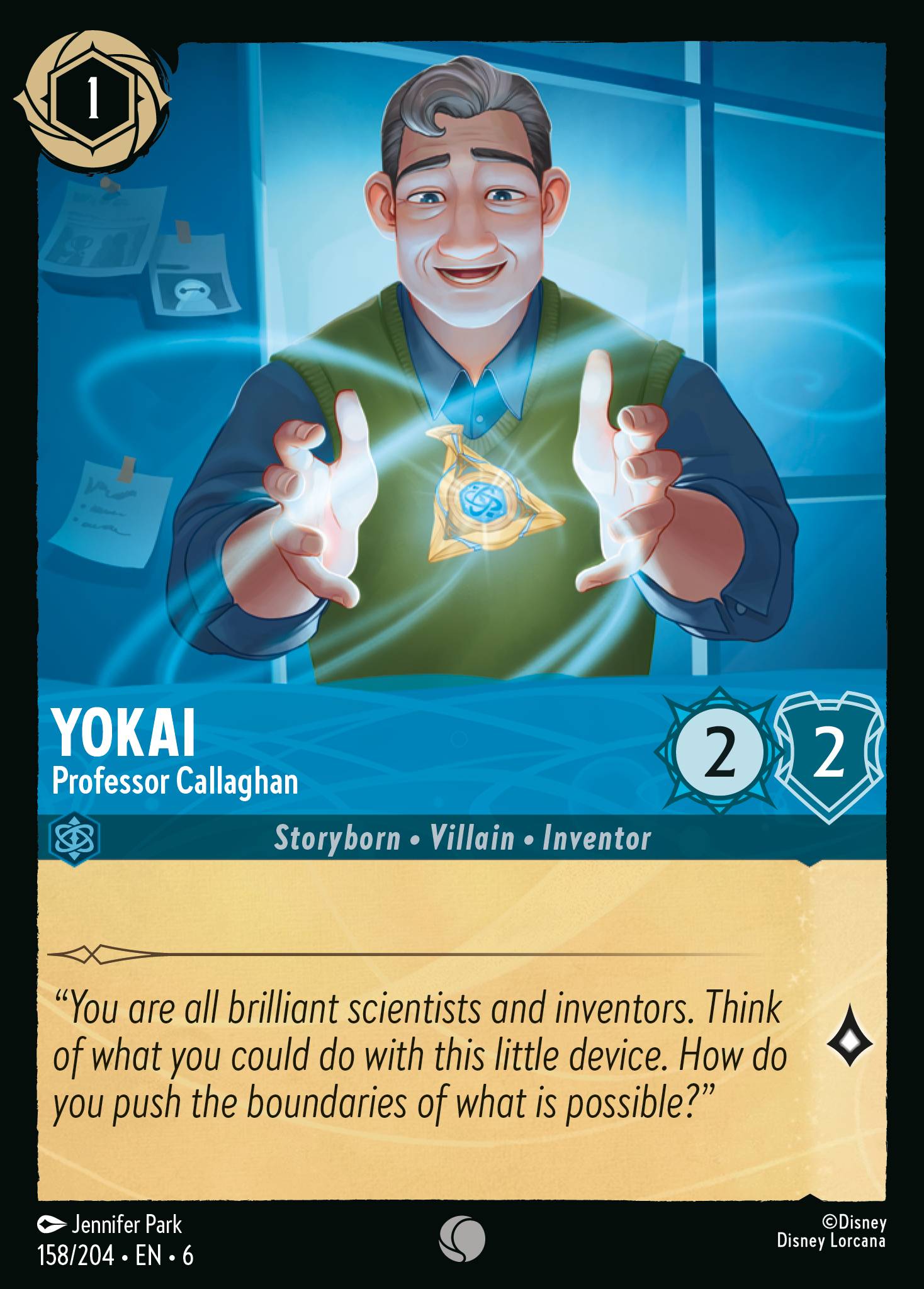 Yokai - Professor Callaghan (English)