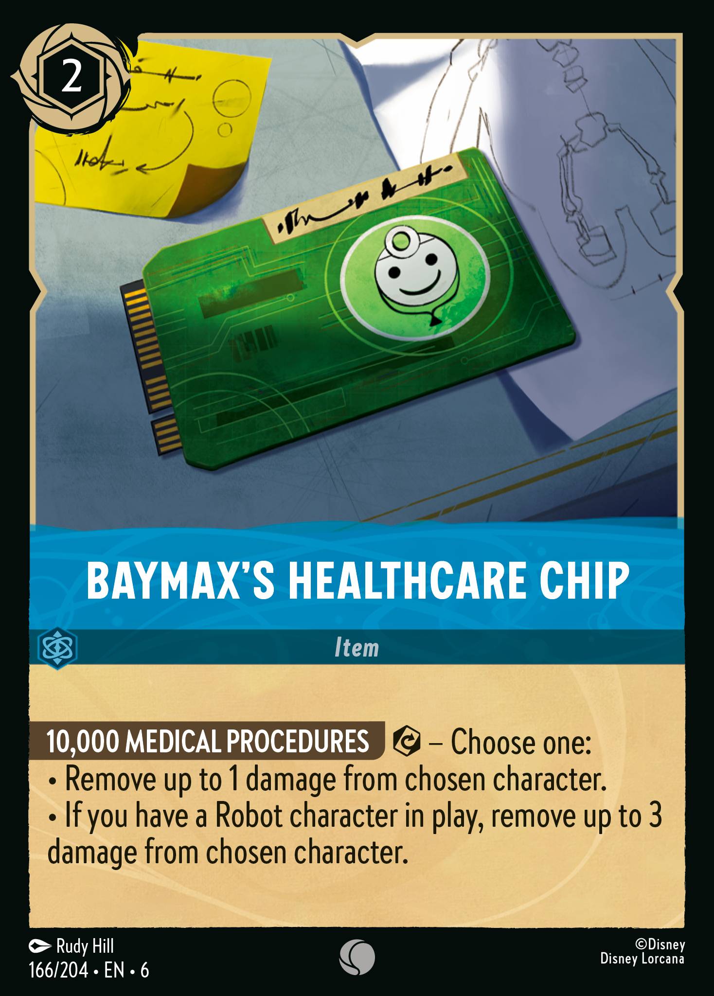 Baymax's Healthcare Chip (English)